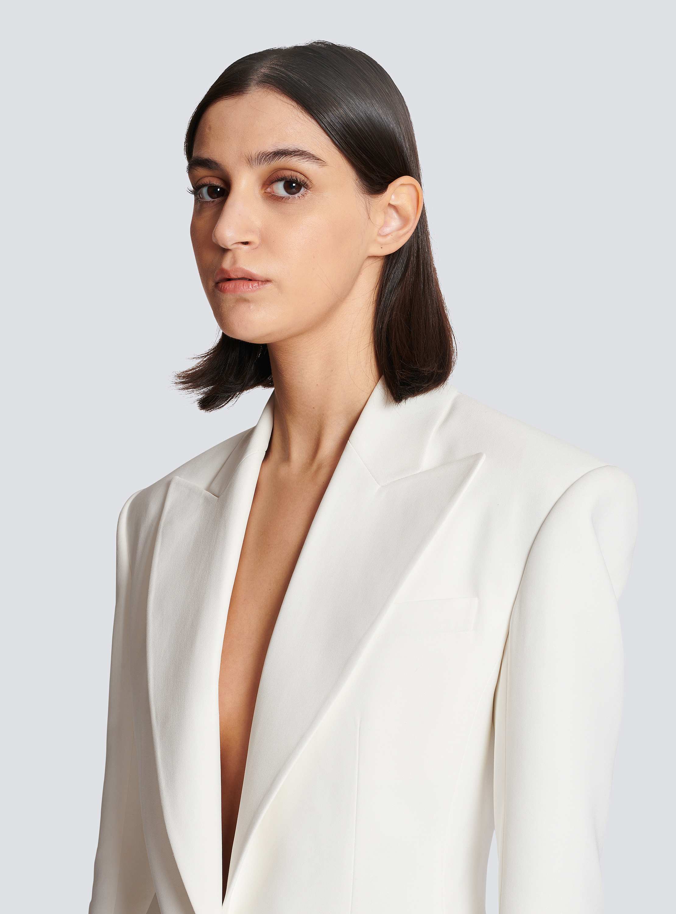 2-button crepe jacket - Women | BALMAIN
