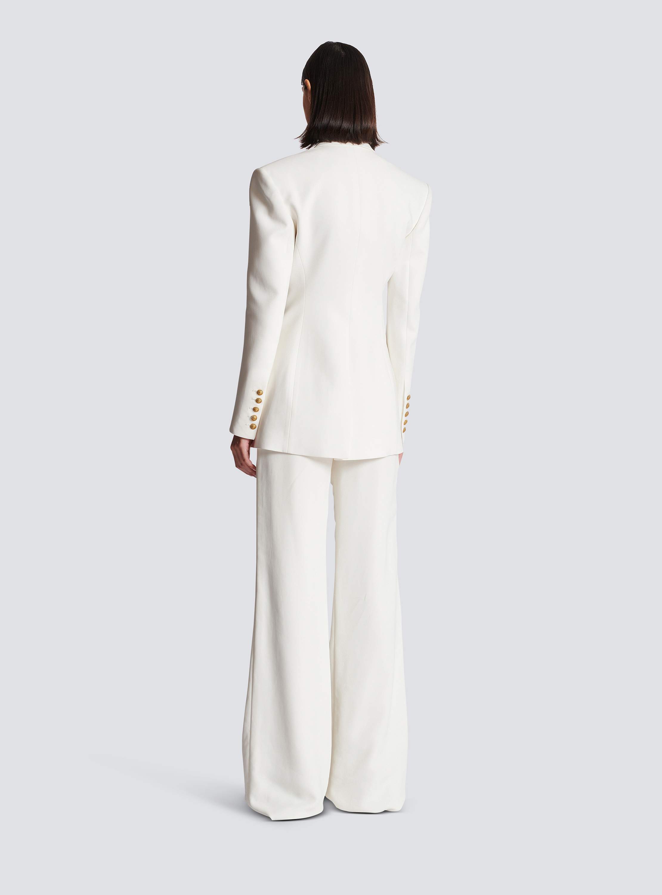 2-button crepe jacket - Women | BALMAIN