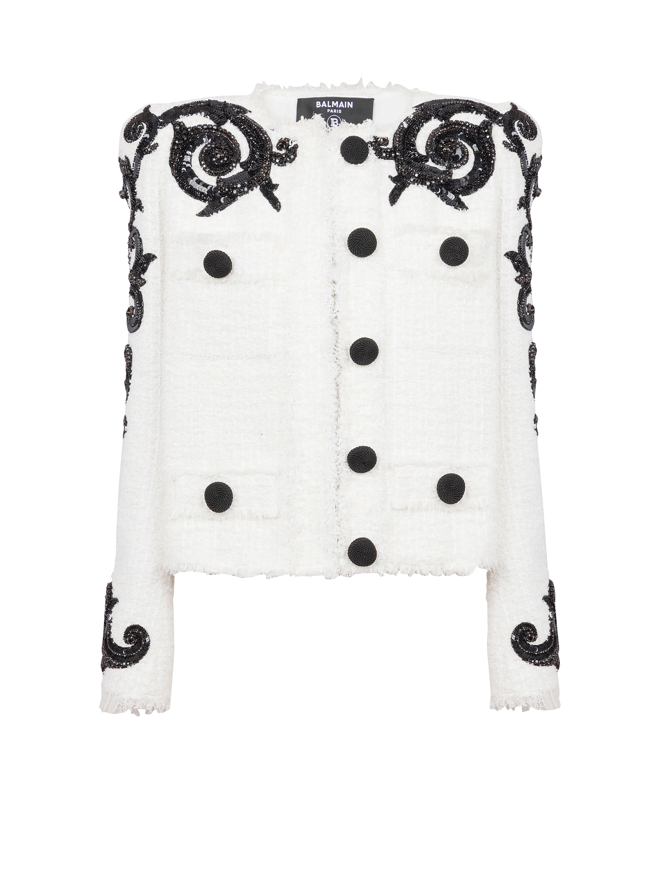 Paisley tweed jacket