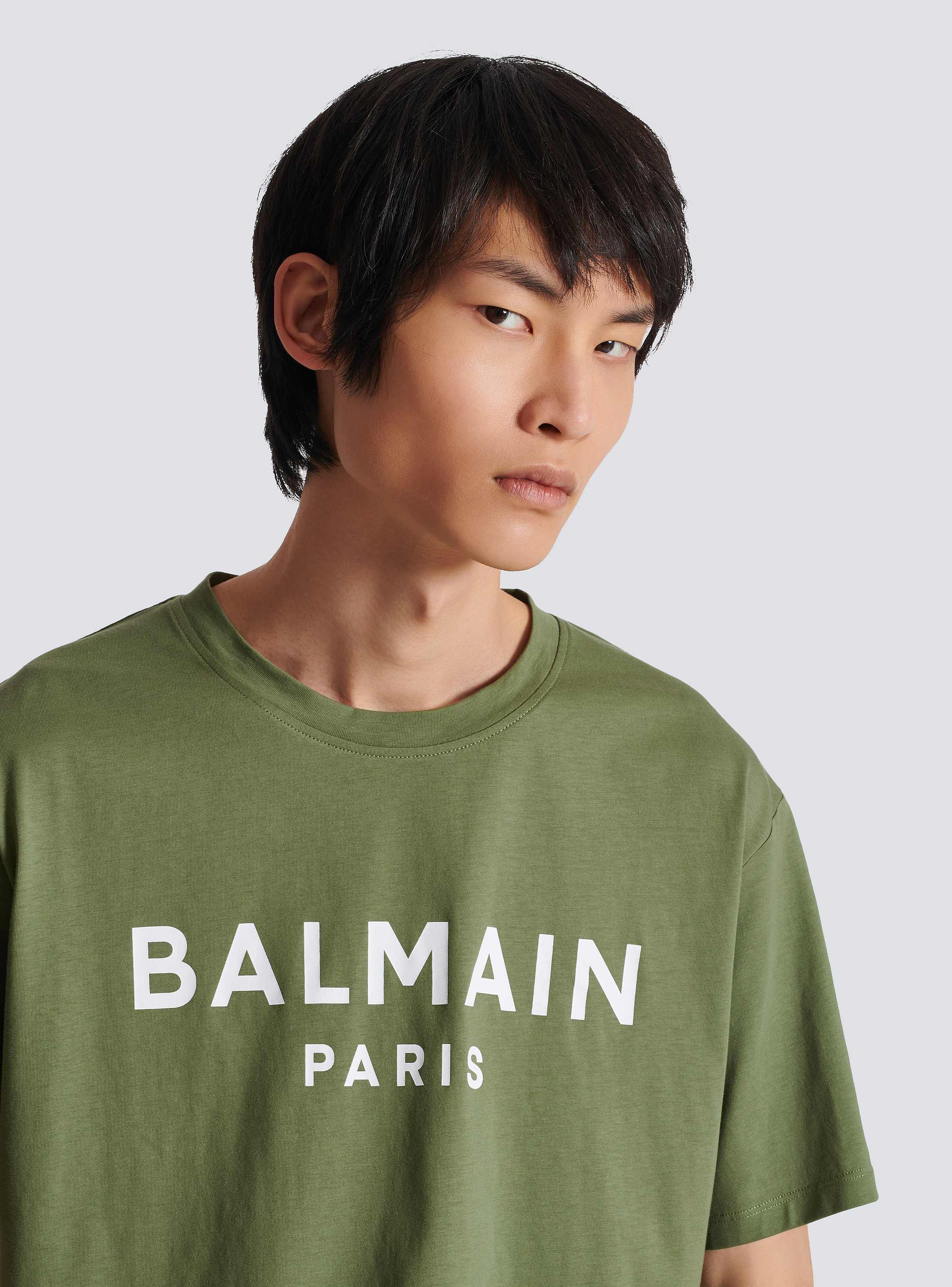 T-shirt with Balmain Paris print - Men | BALMAIN