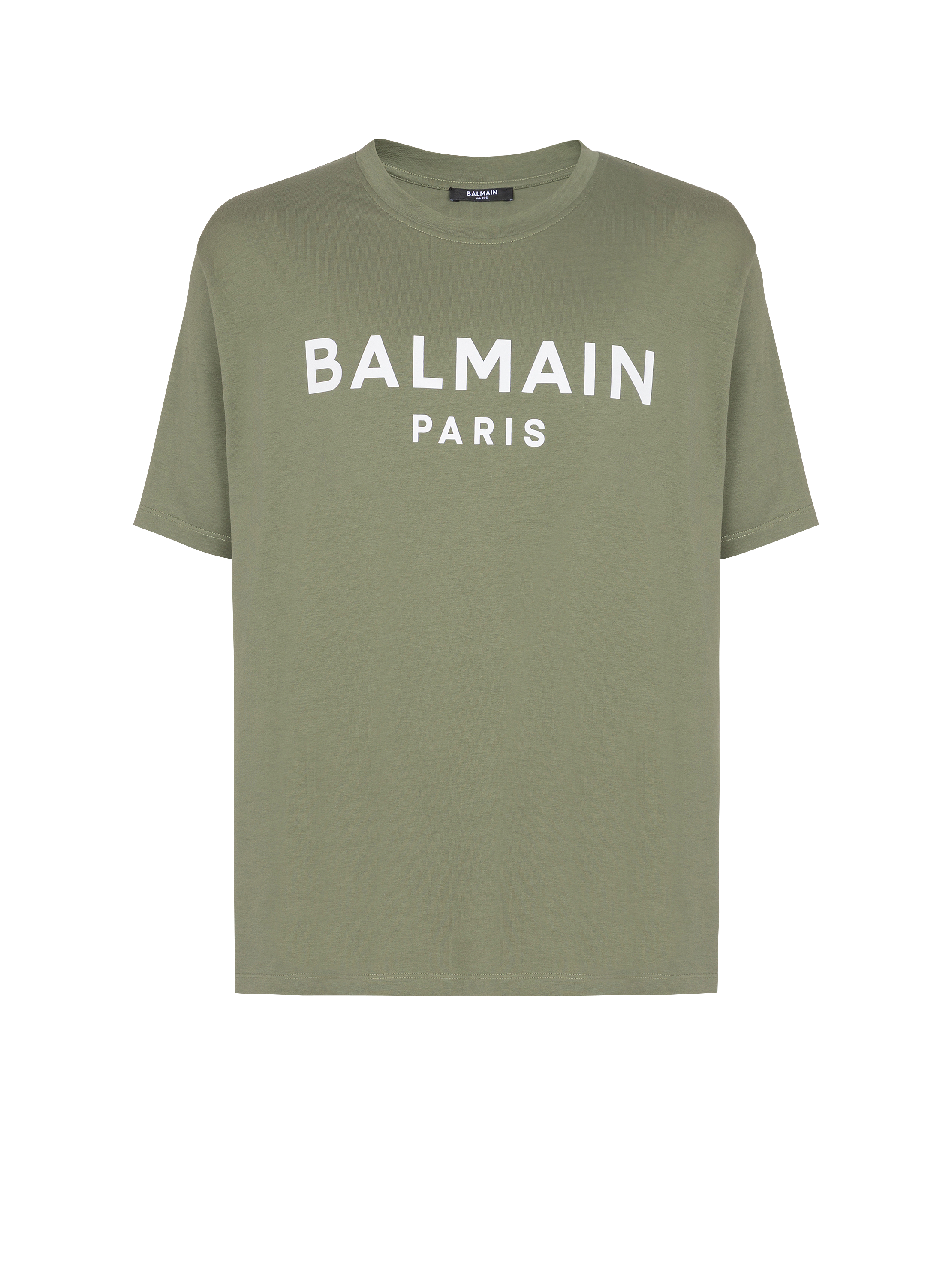 T-shirt with Balmain Paris print