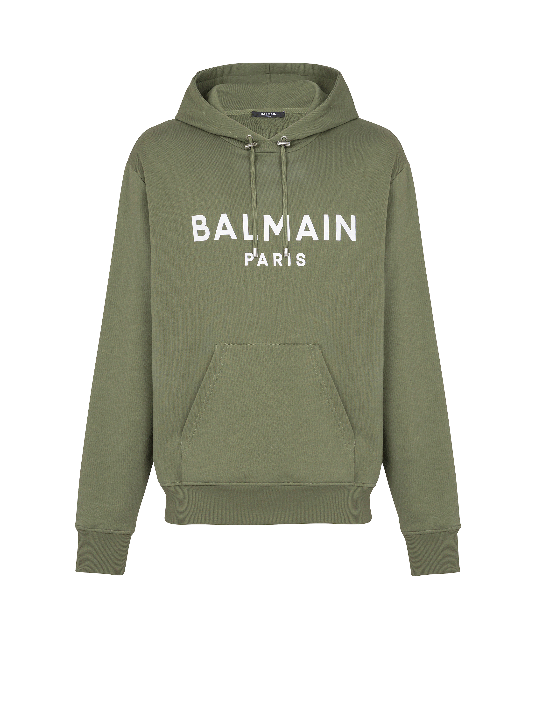 Balmain printed hoodie