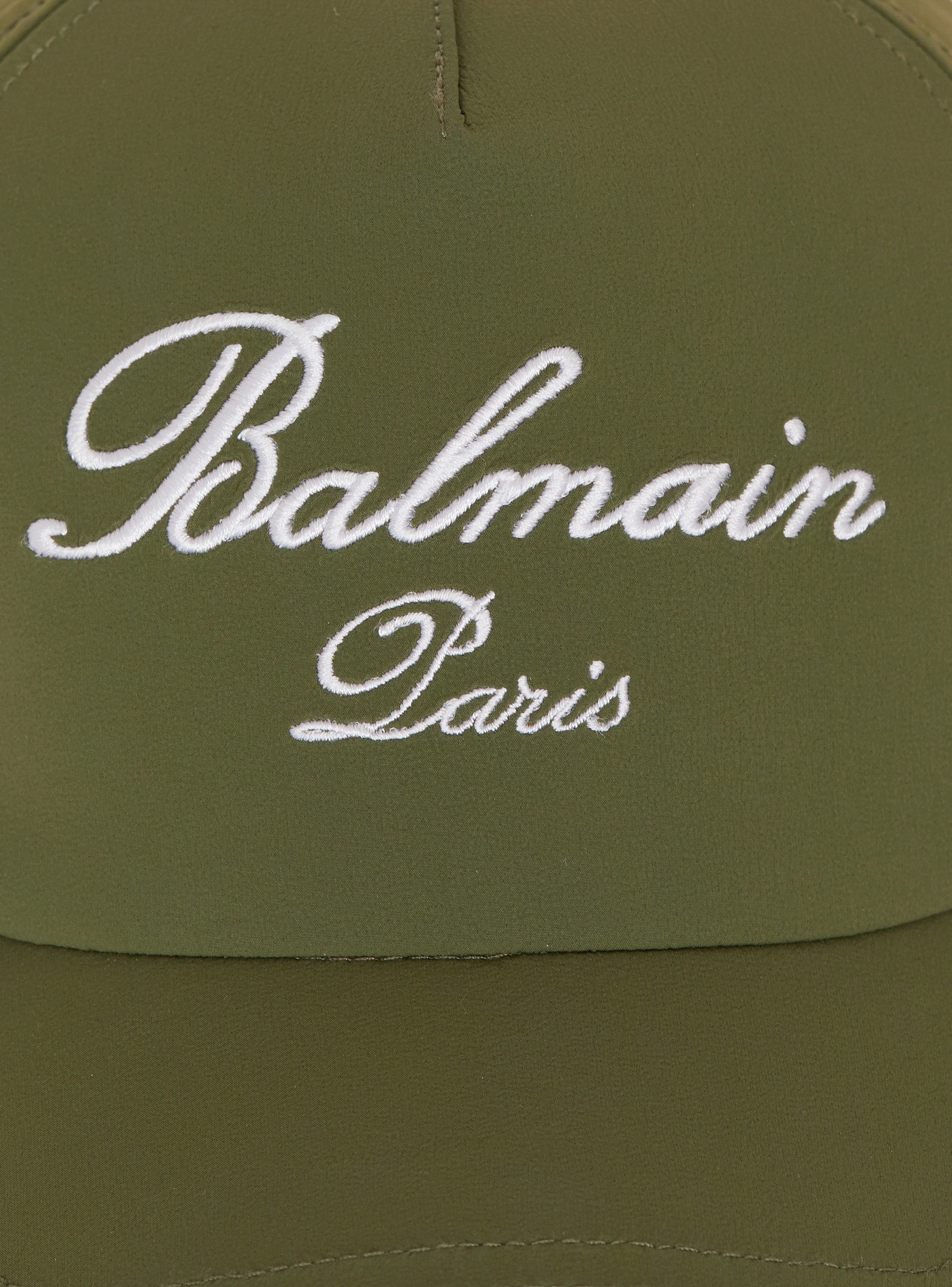 Balmain Parisシグネチャー エンブロイダリー キャップ - Men