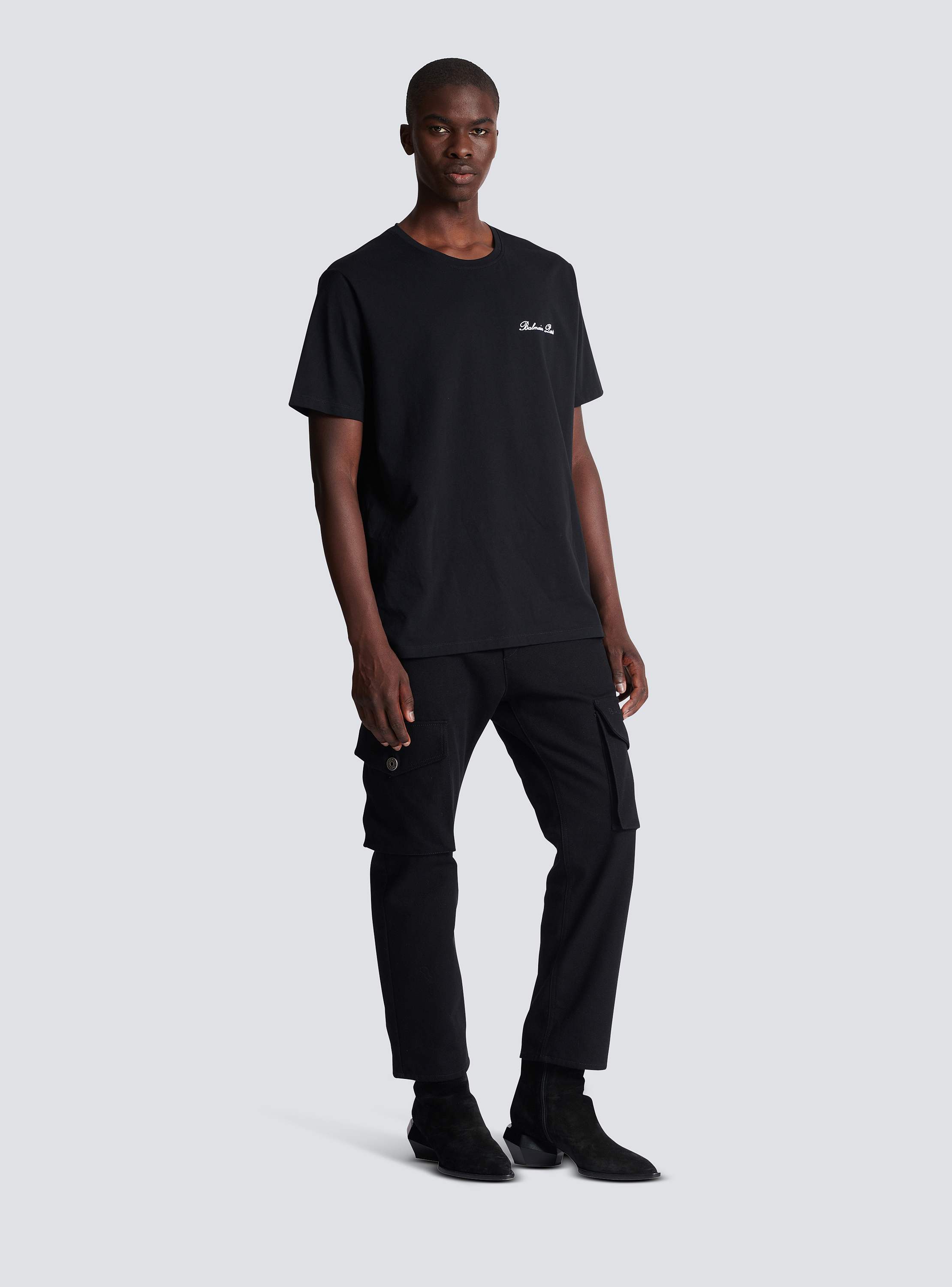 Balmain signature T-shirt