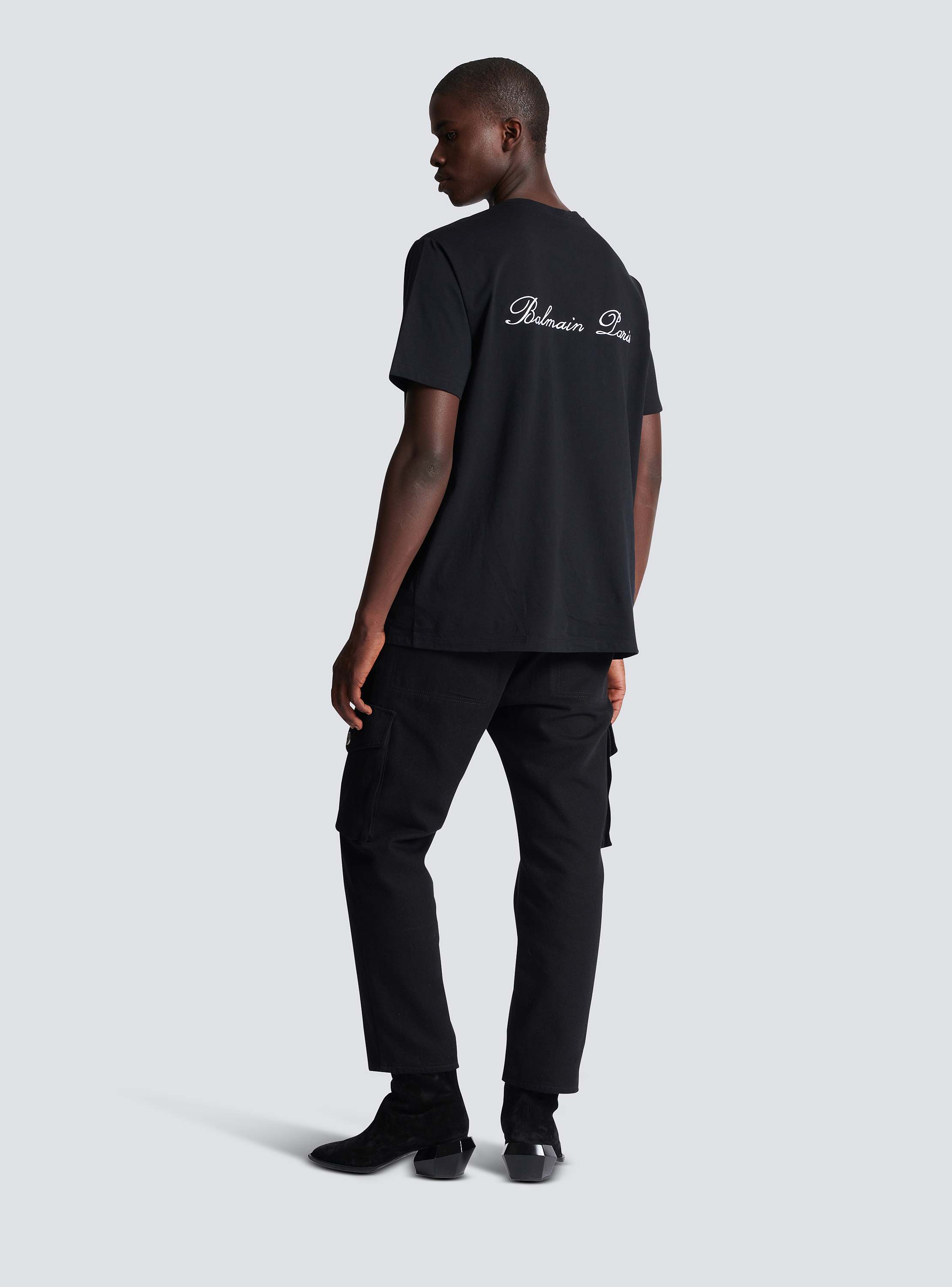 Balmain signature T-shirt