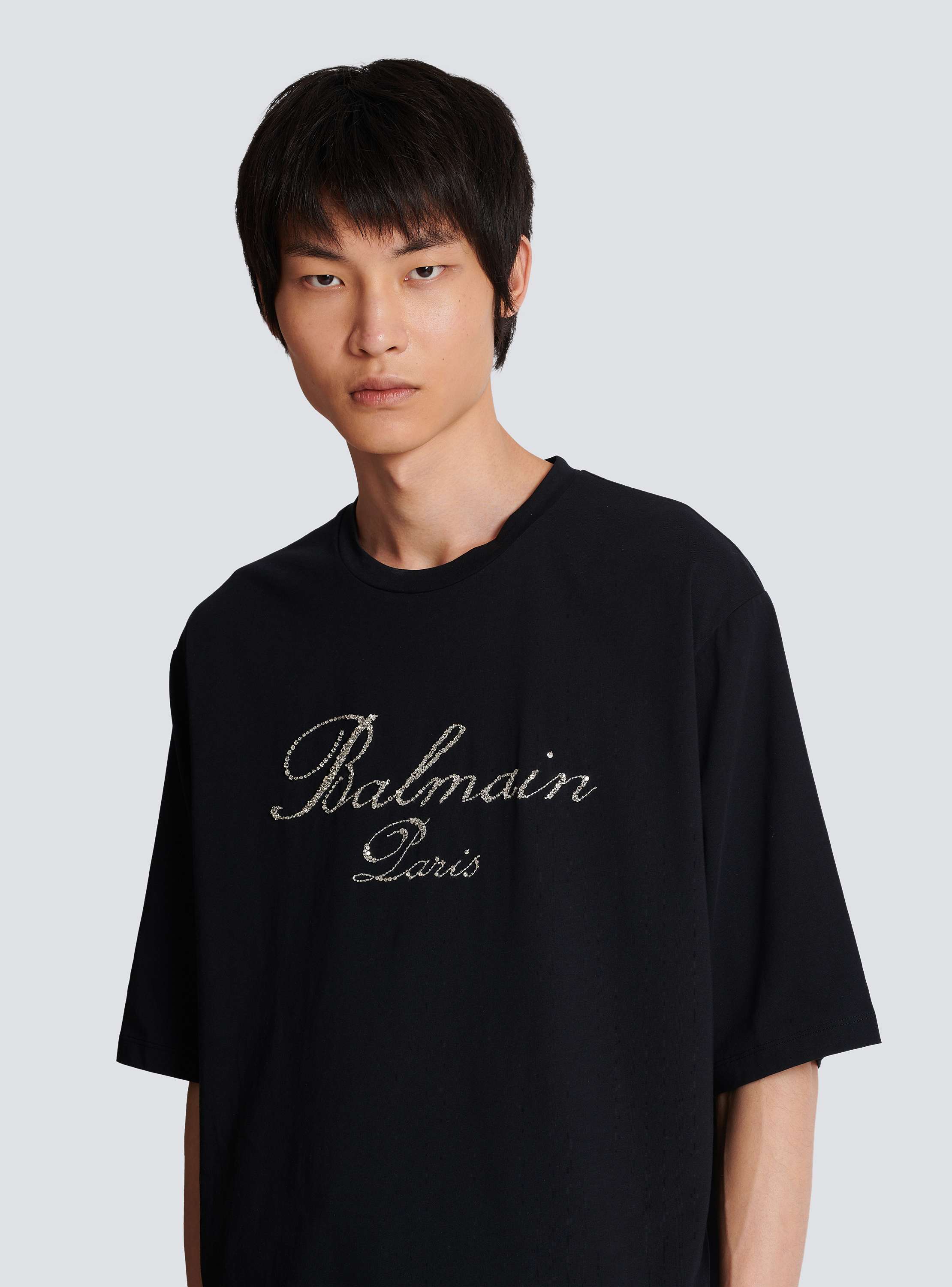 Club Balmain Signature printed T-shirt - Men | BALMAIN