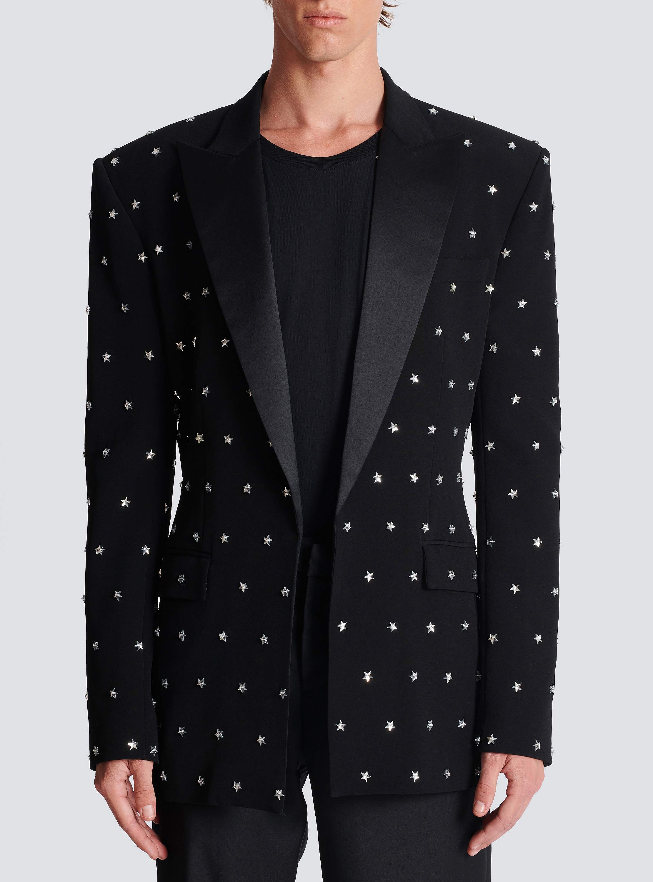 Stars embroidered jacket