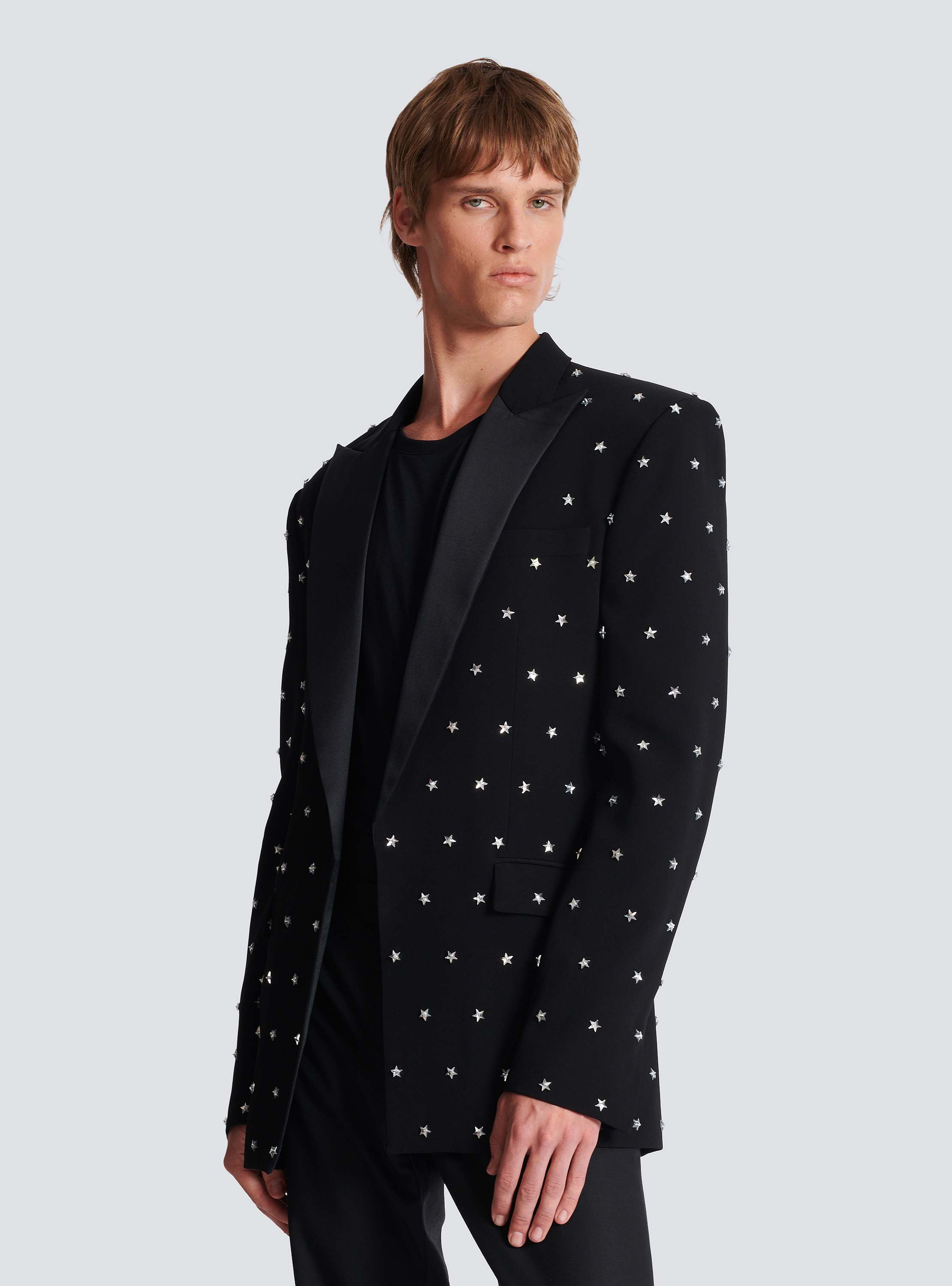 Stars embroidered jacket