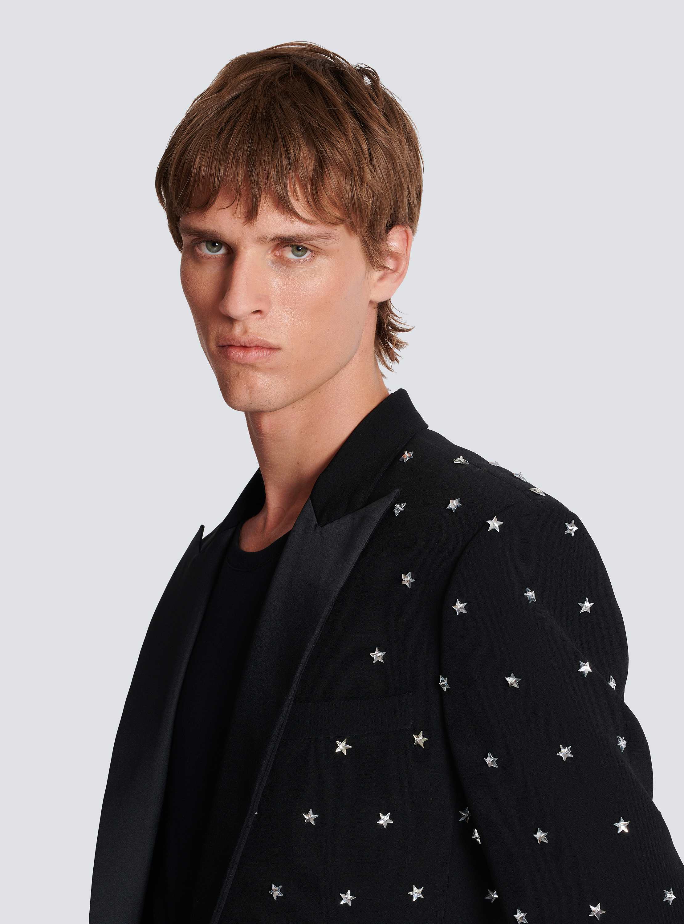Stars embroidered jacket