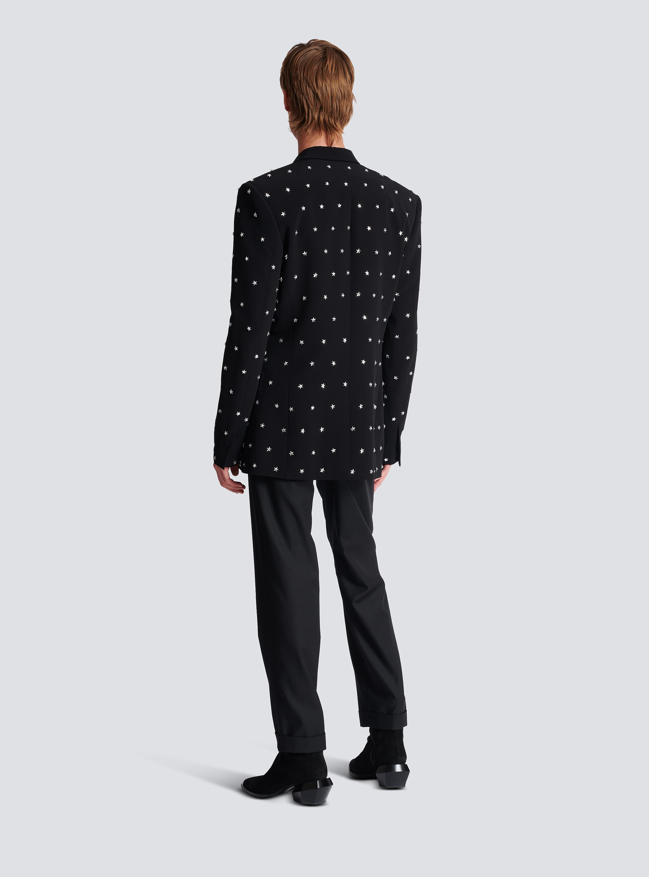 Stars embroidered jacket