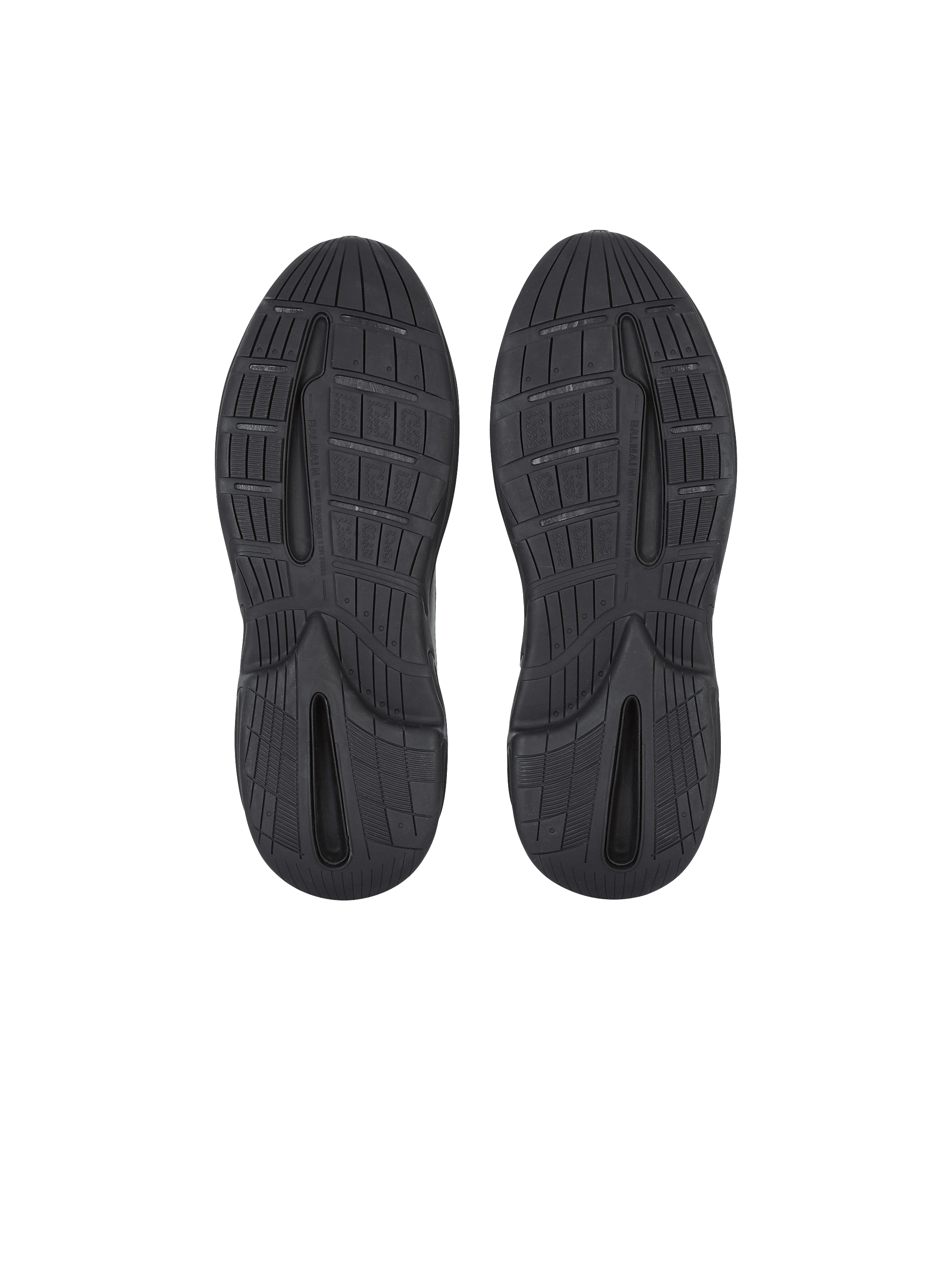 Run-Row leather sneakers - Men | BALMAIN