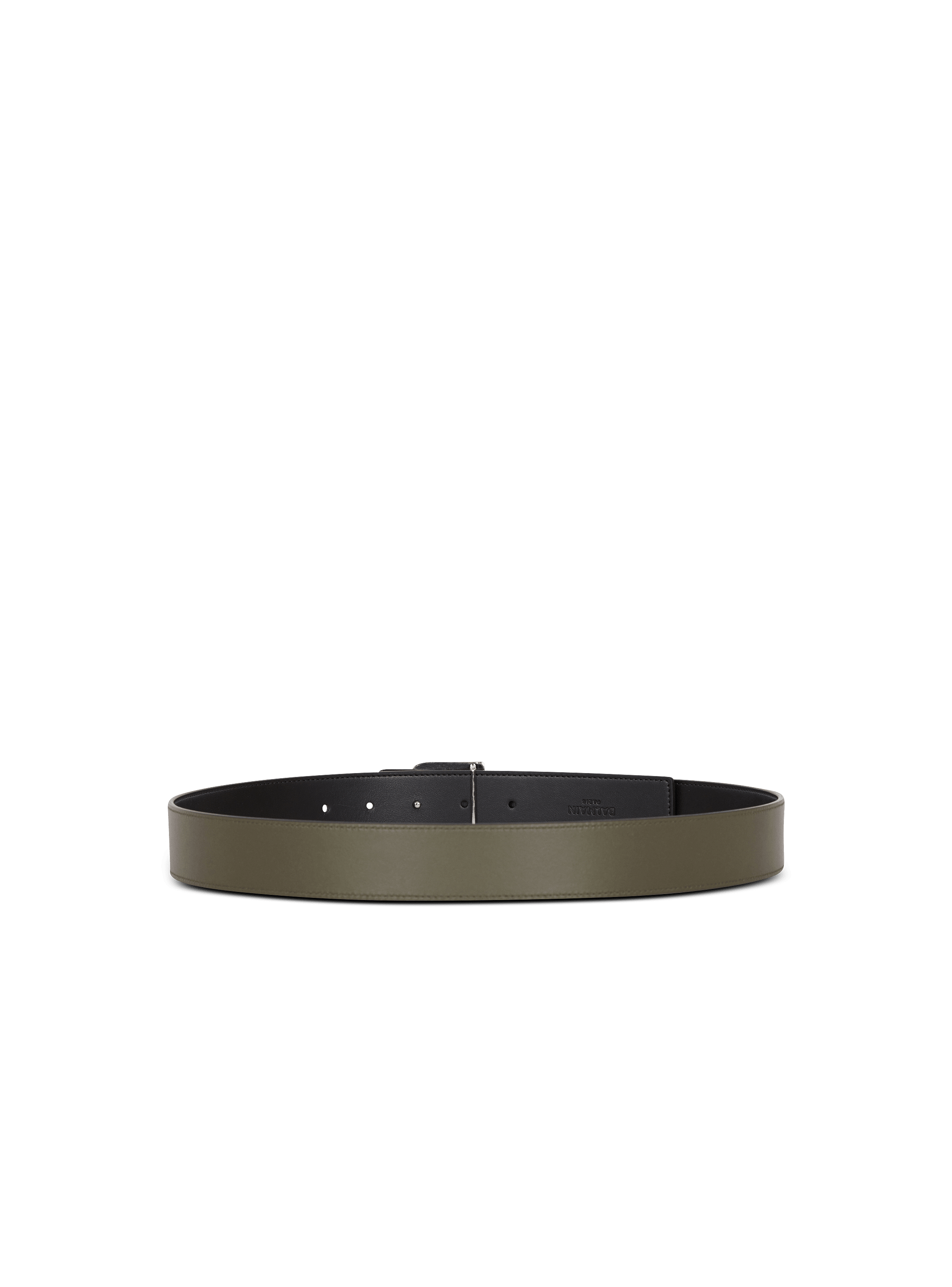 Reversible leather B-Belt - Men | BALMAIN