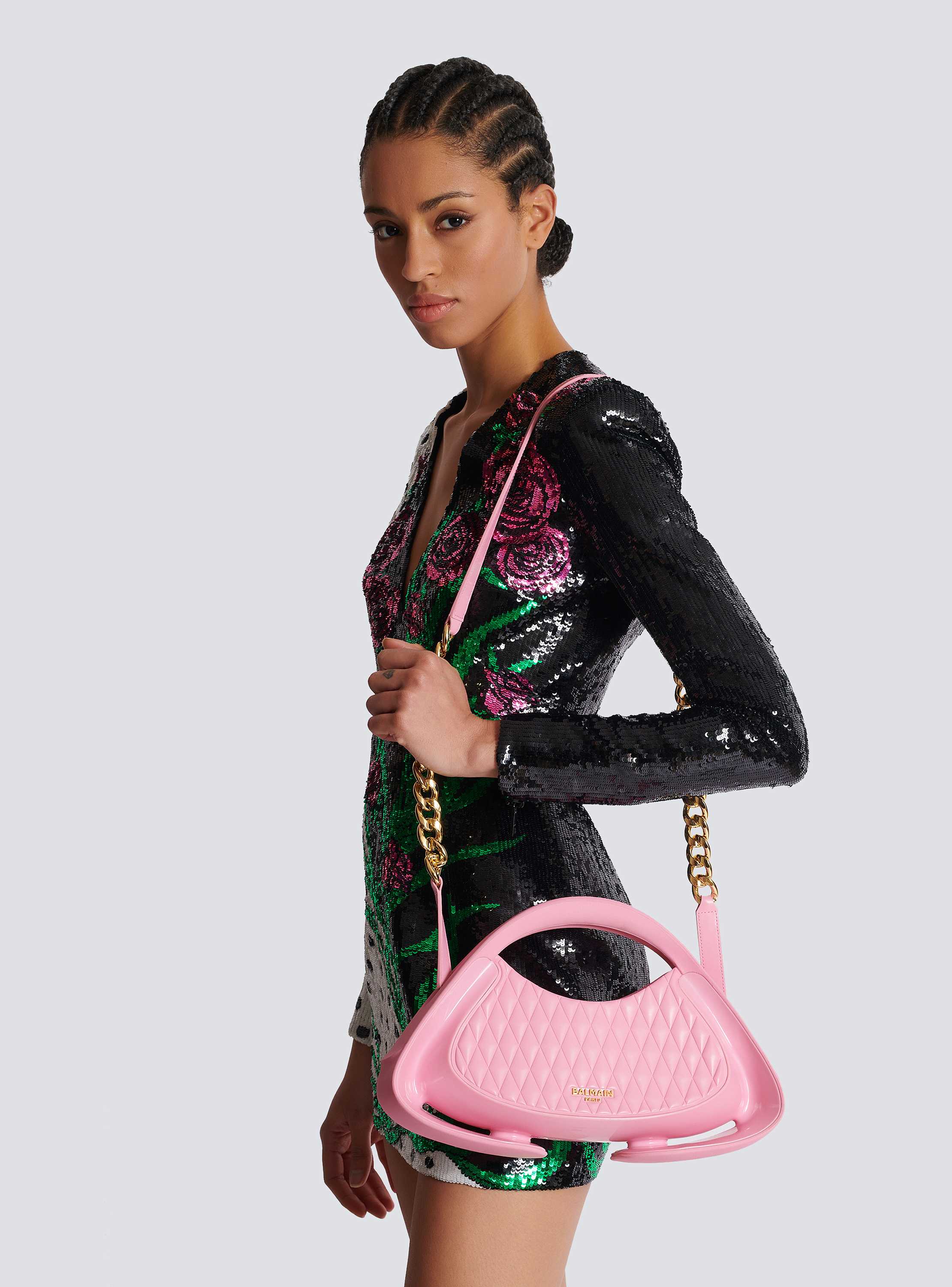Jolie Madame medium bag pink - Women | BALMAIN