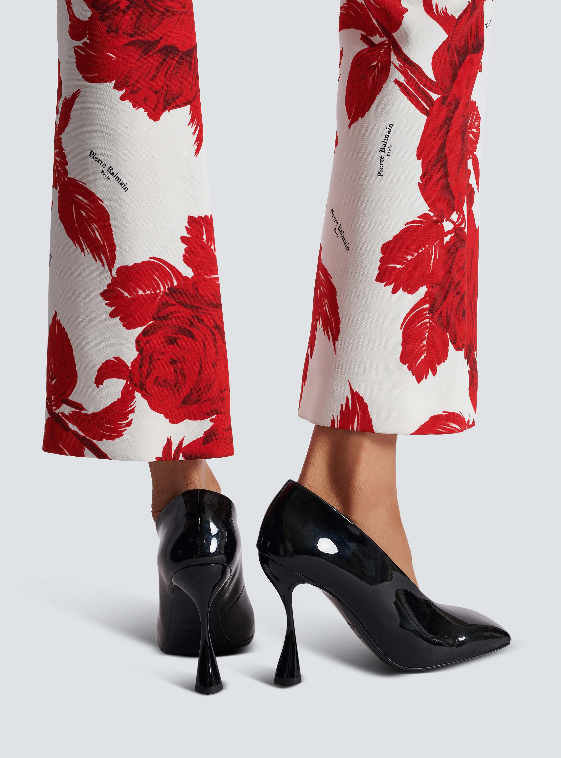 【あすつく】 - black pumps leather patent Eden Women BALMAIN | 靴