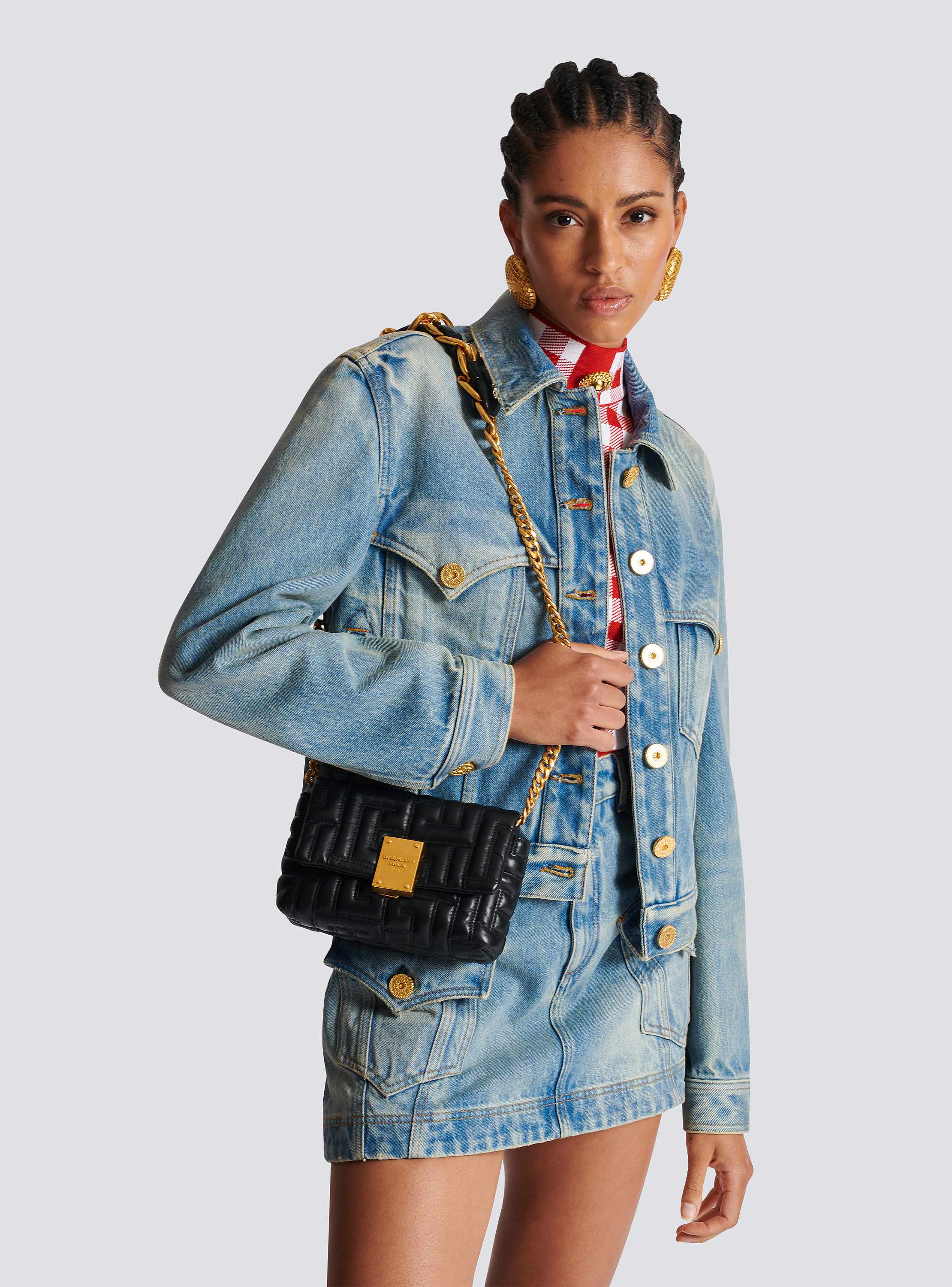 1945 Soft quilted leather mini bag