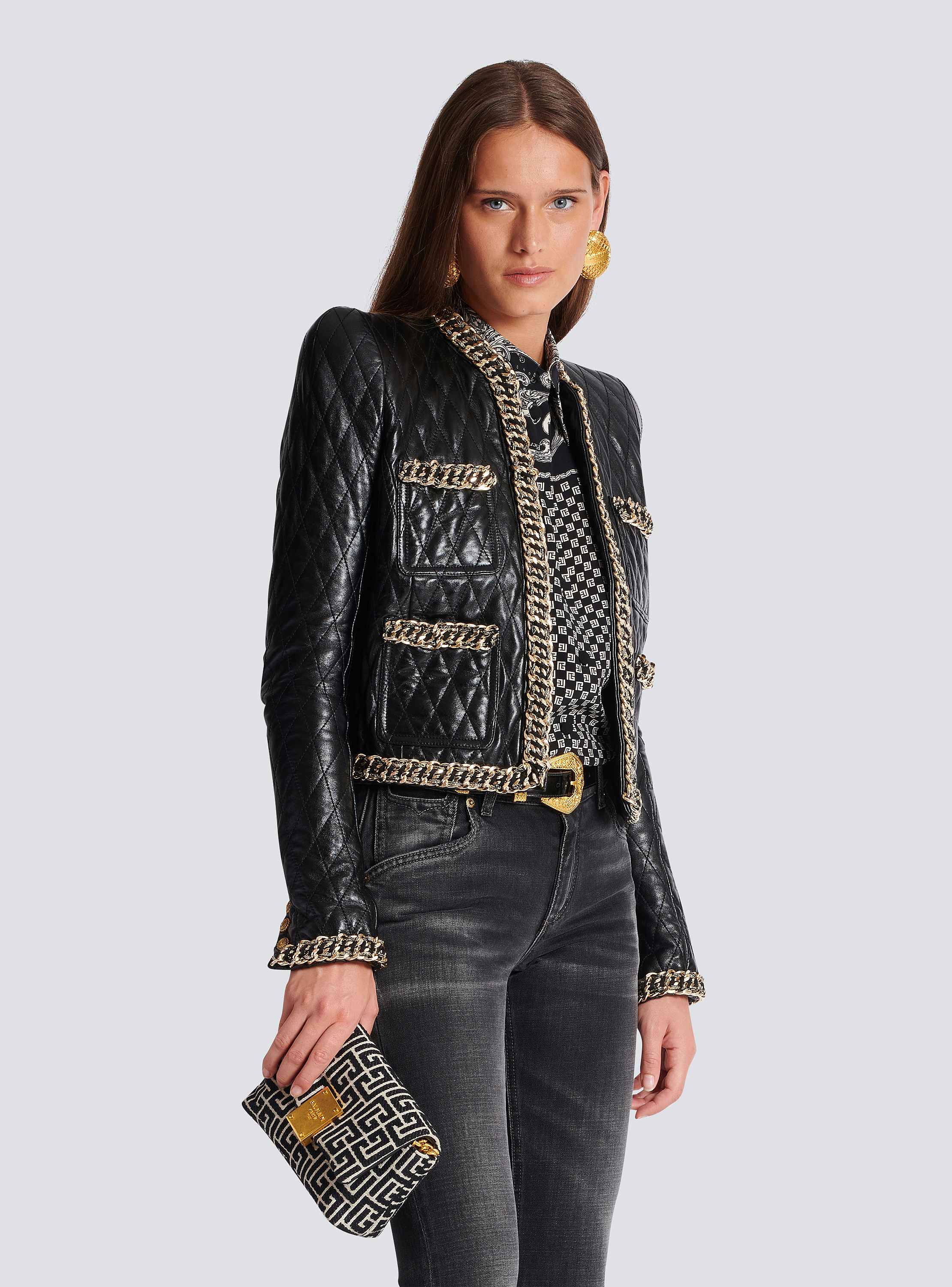 1945 Soft mini bag with jacquard monogram