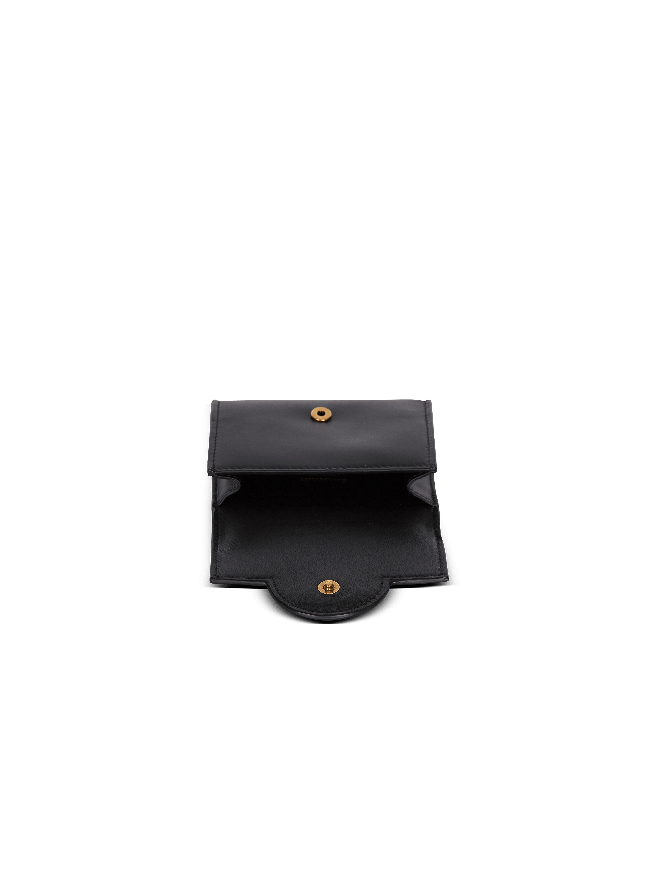 長財布 BALMAIN B-Buzz Wallet On Chain - Balmain - Leather - Black B-Buzz leather purse black black - Women | BALMAIN