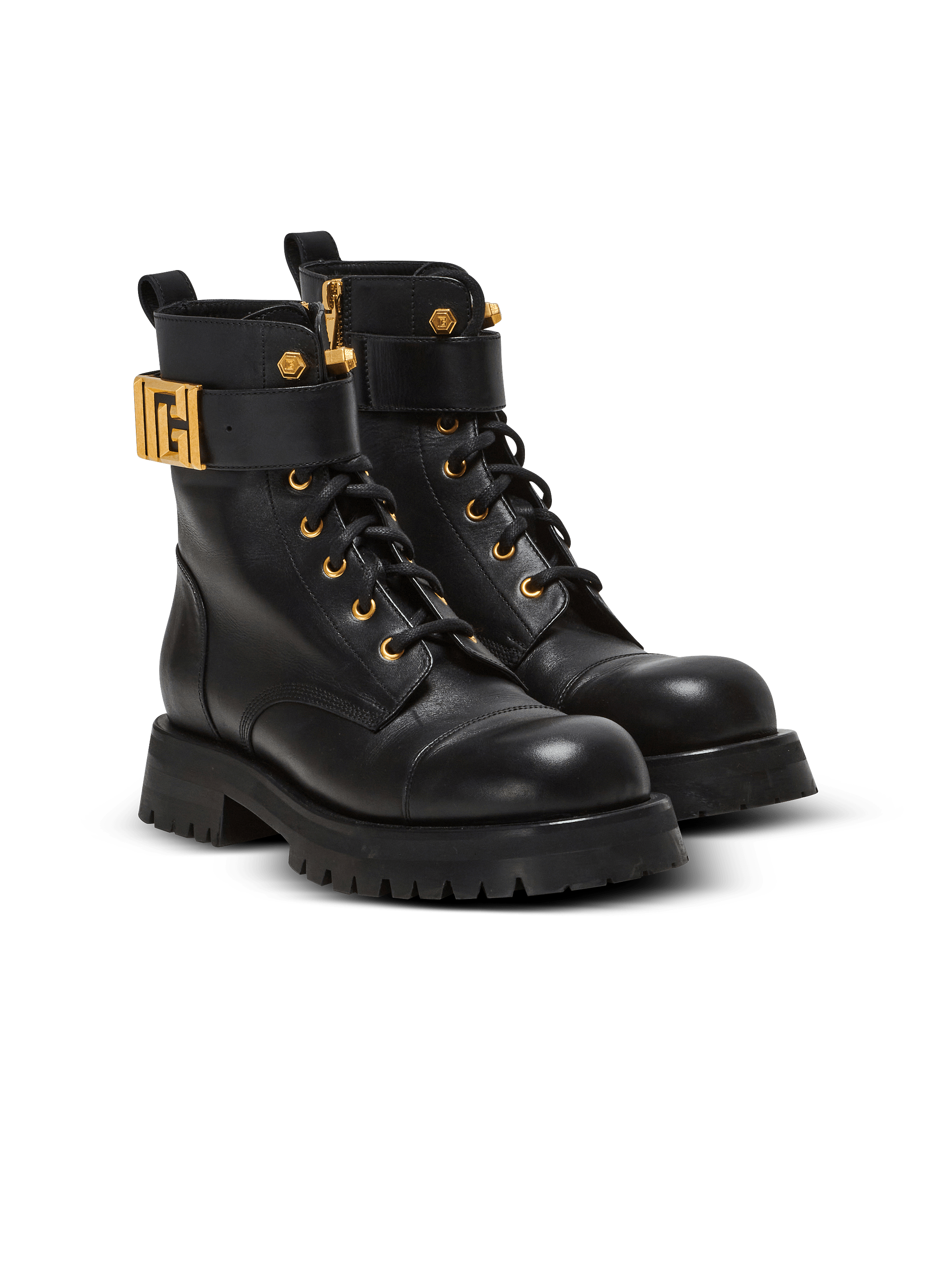 Charlie leather ranger boots 