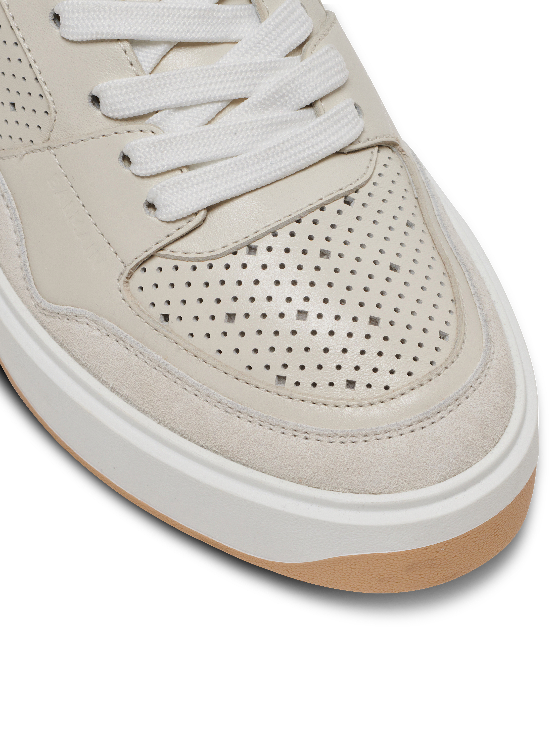 B-Court Flip leather sneakers - Women | BALMAIN