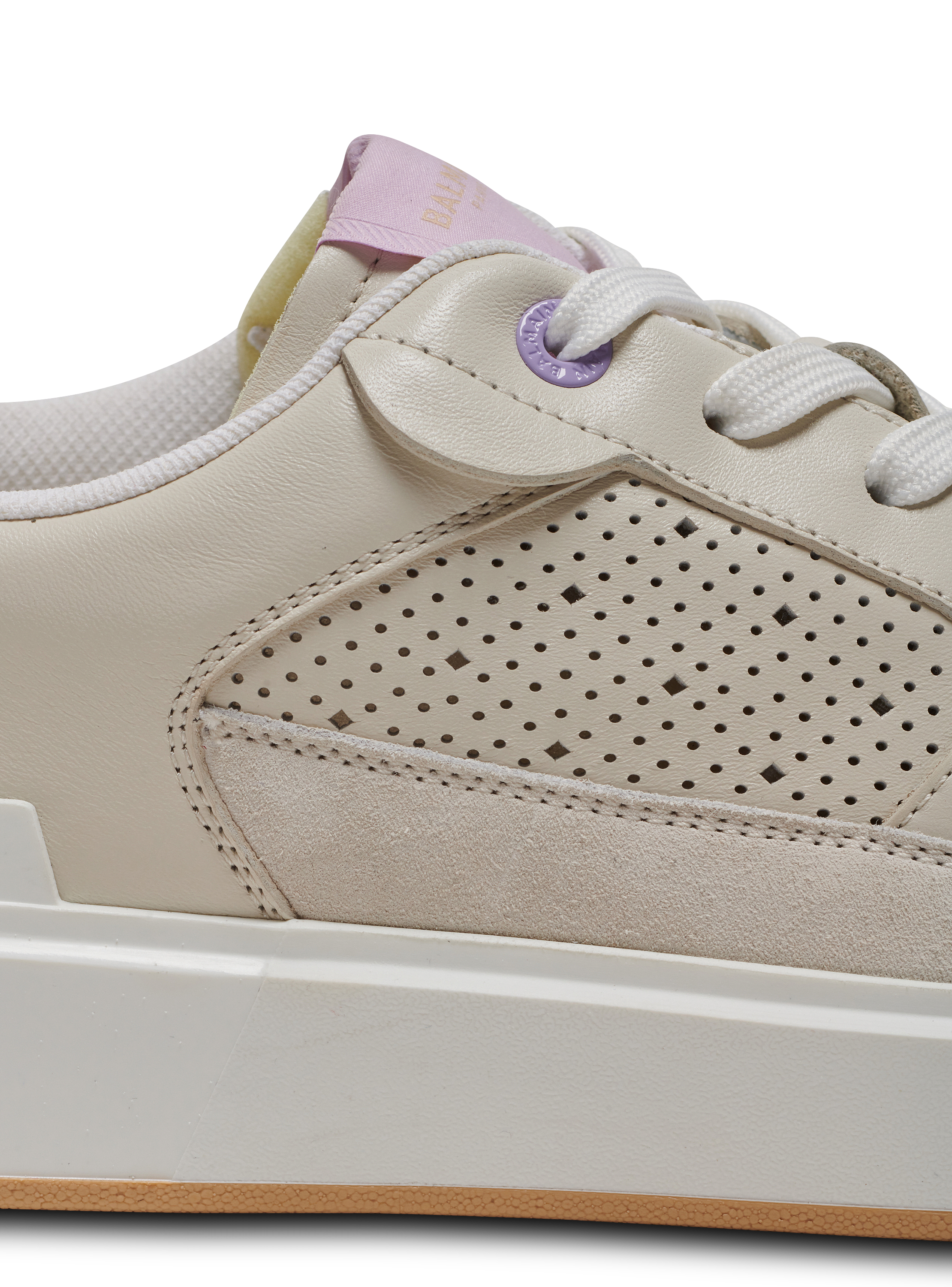 B-Court Flip leather sneakers - Women | BALMAIN