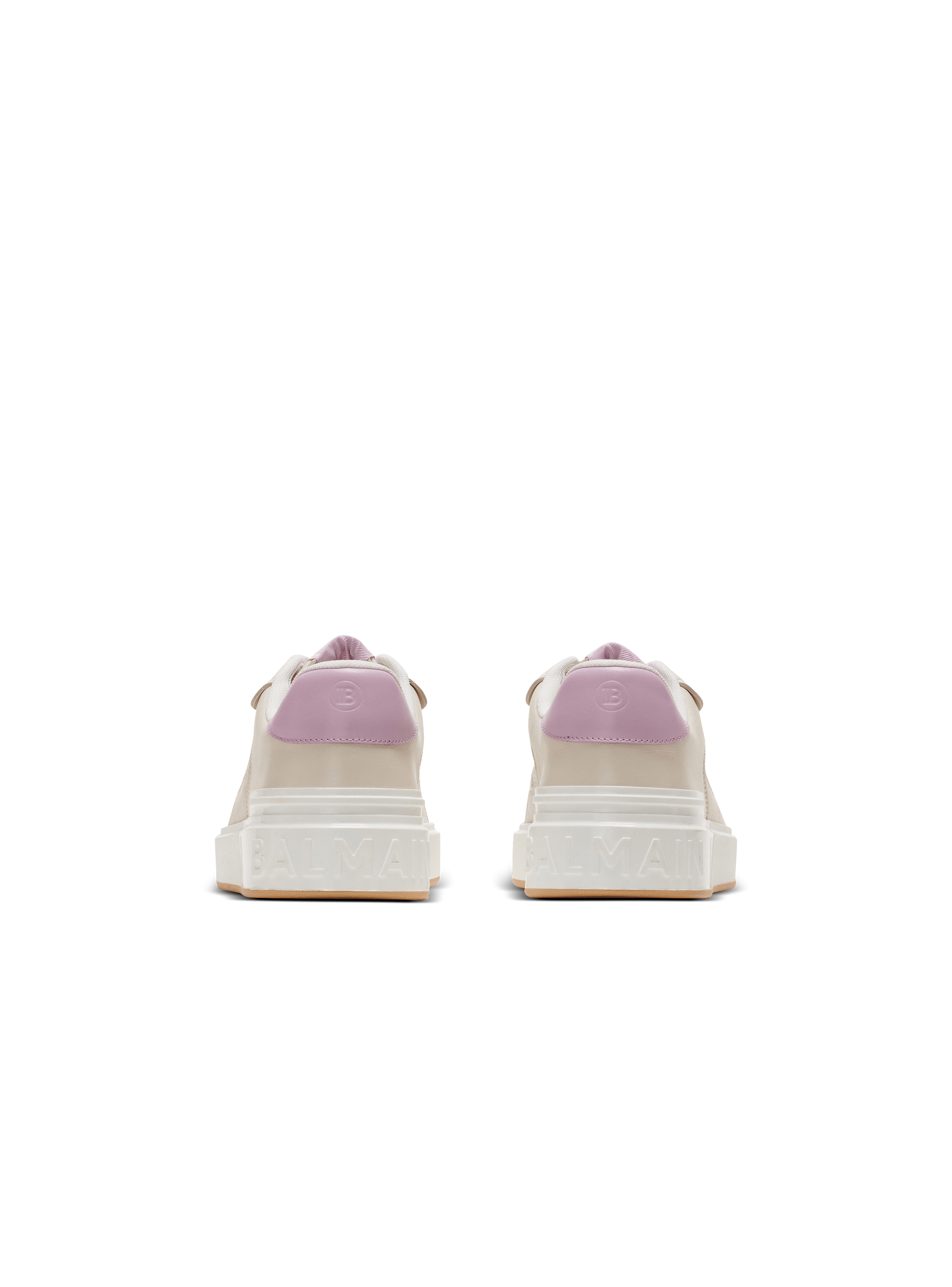 B-Court Flip leather sneakers - Women | BALMAIN