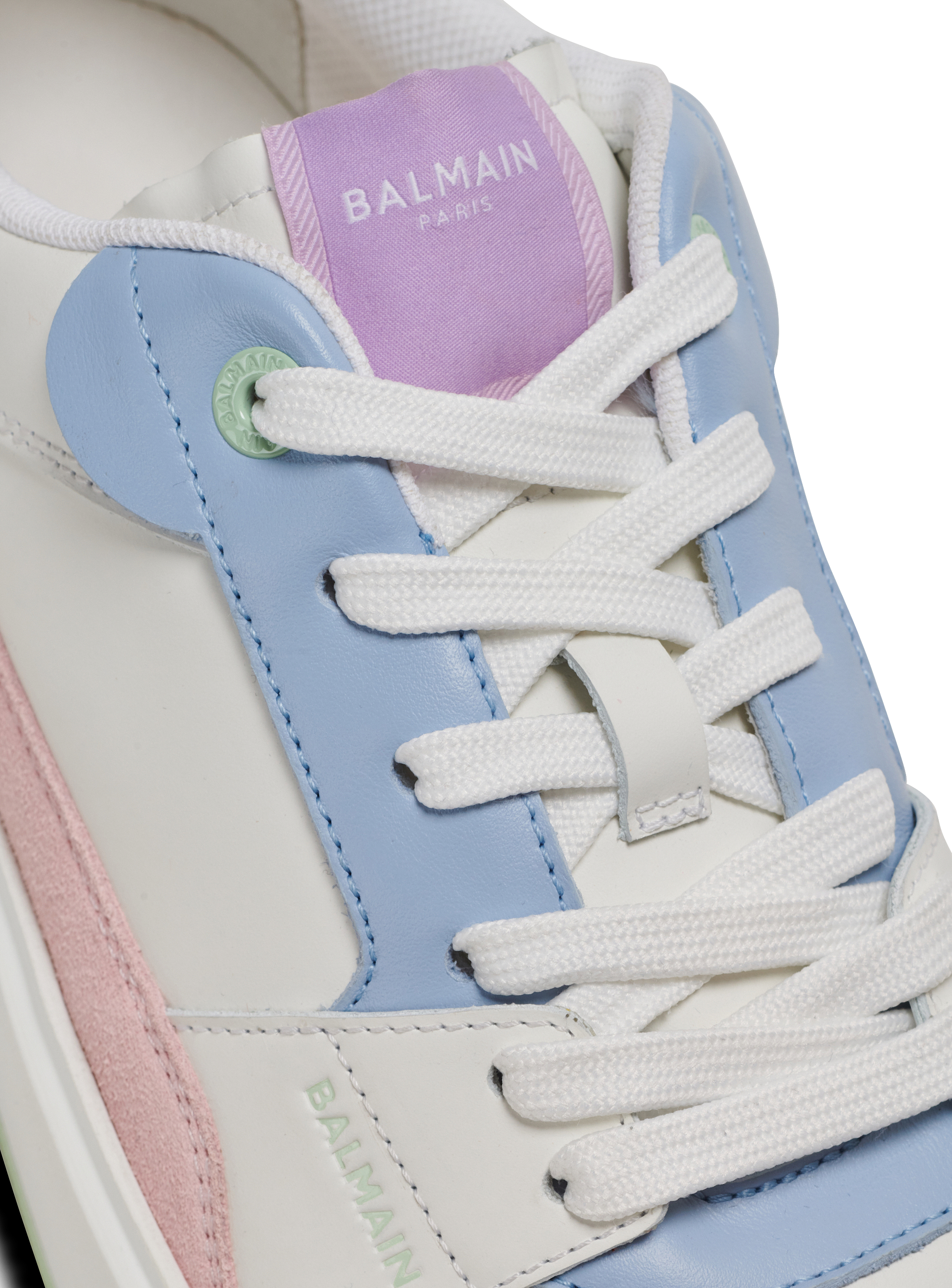 B-Court Flip leather sneakers Women BALMAIN