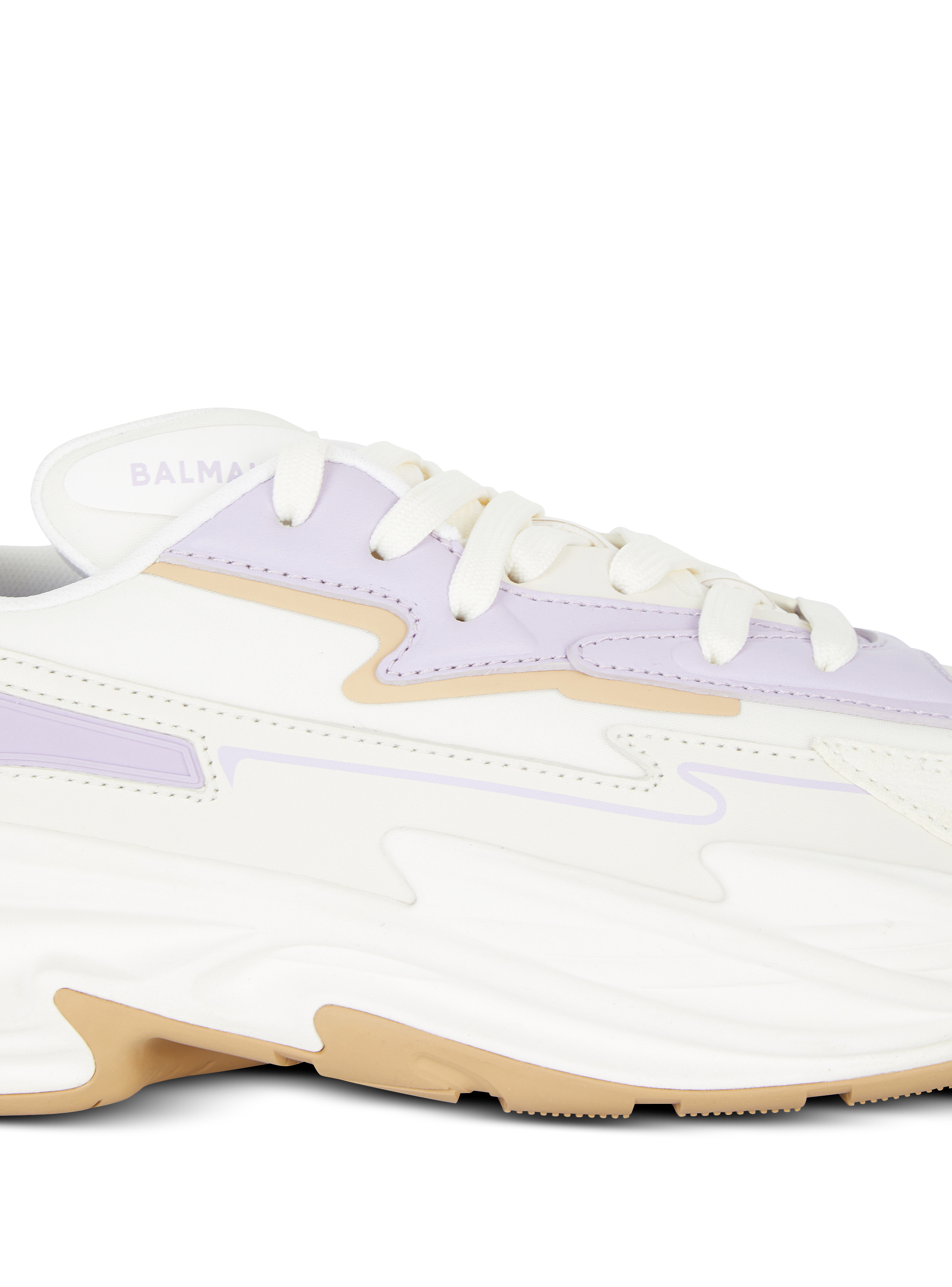 Run-Row leather sneakers