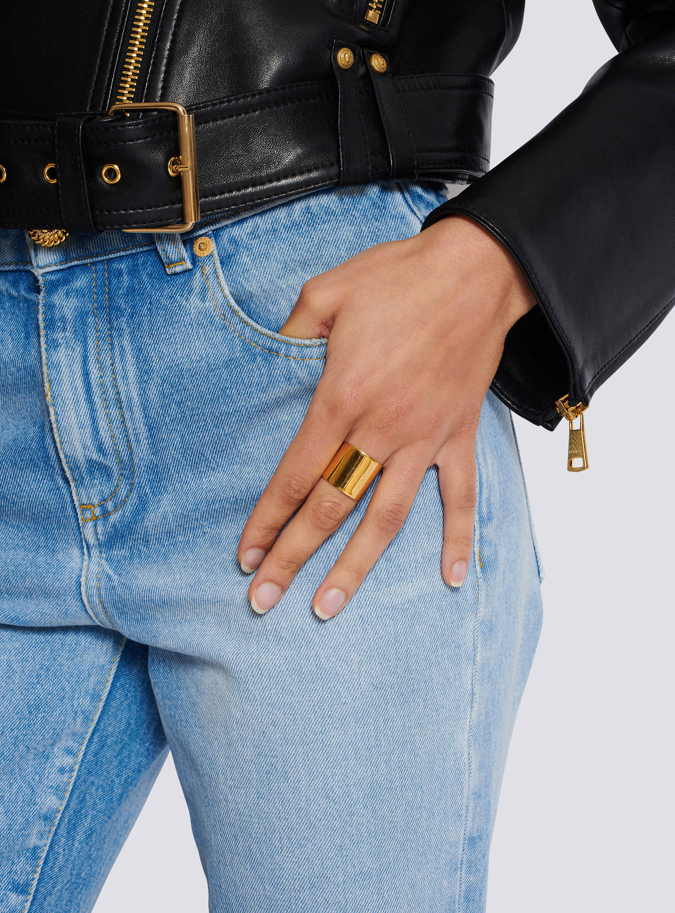 【小玉フレーム】PIERRE BALMAIN PB3097 GLD 47 Balmain - Pierre (Gold/Grey) – Good See Co.