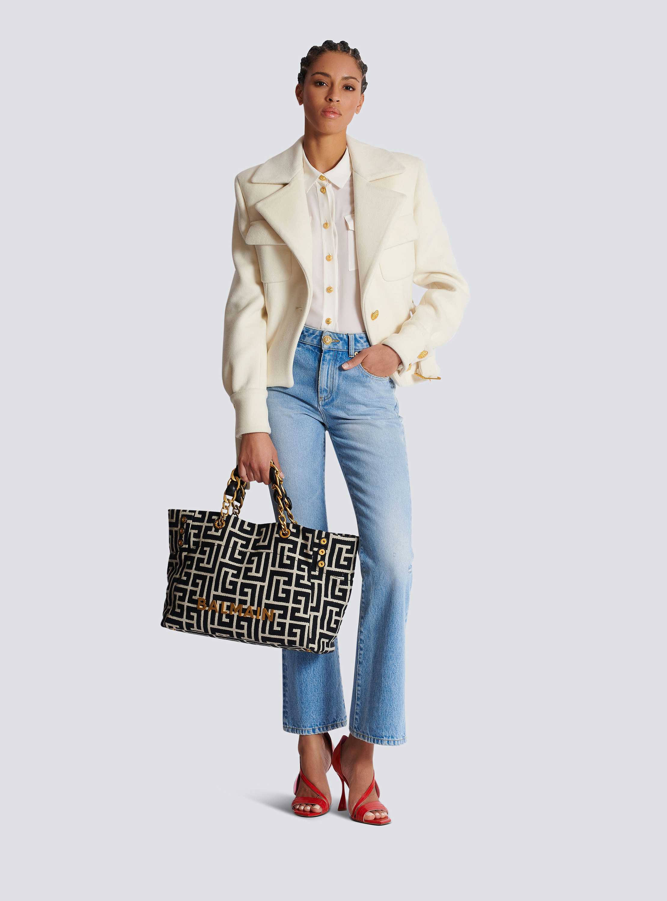 Crepe de chine shirt - Women | BALMAIN