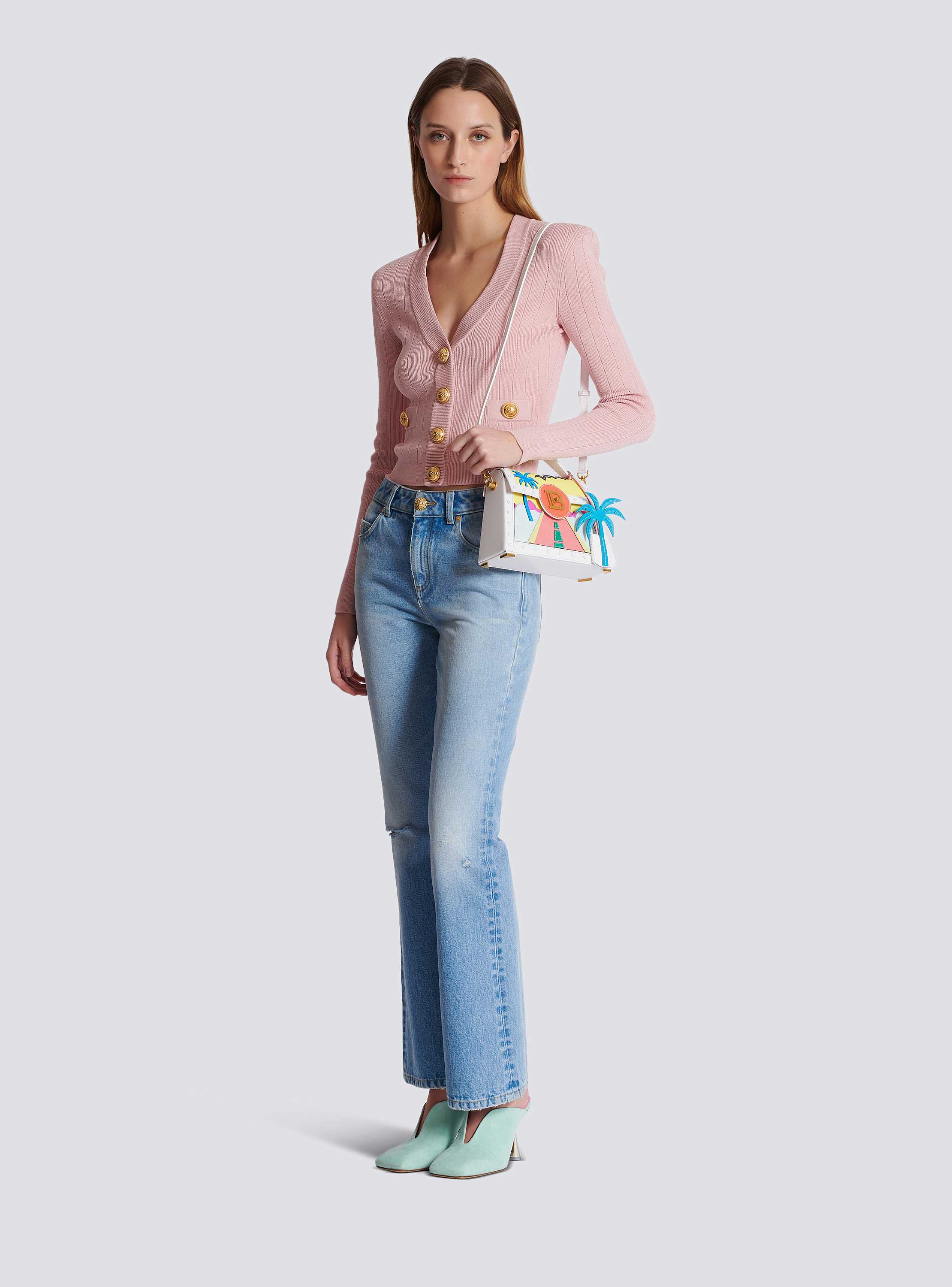 Flared denim jeans blue - Women | BALMAIN