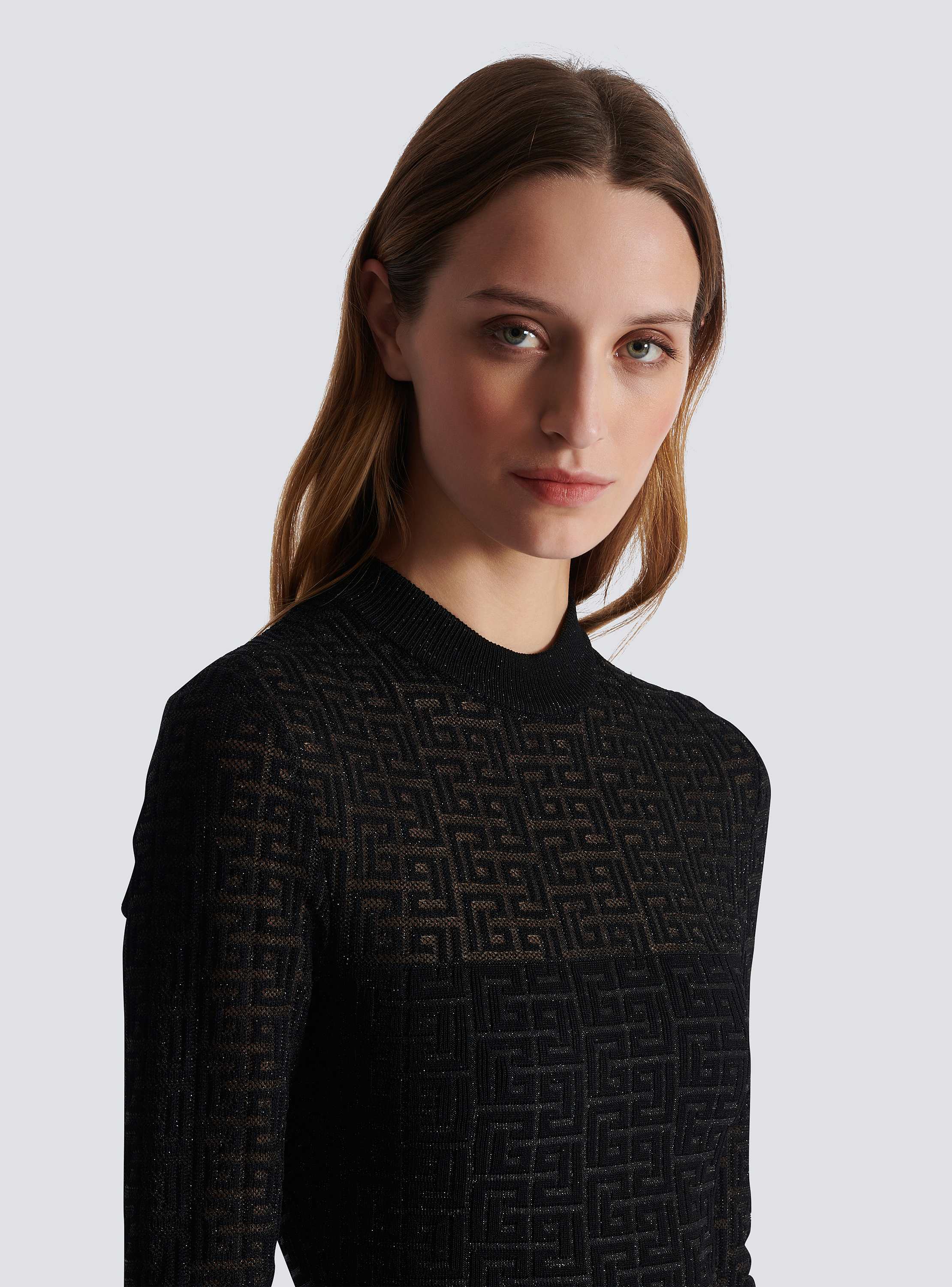 PB Labyrinth knit dress - Women | BALMAIN