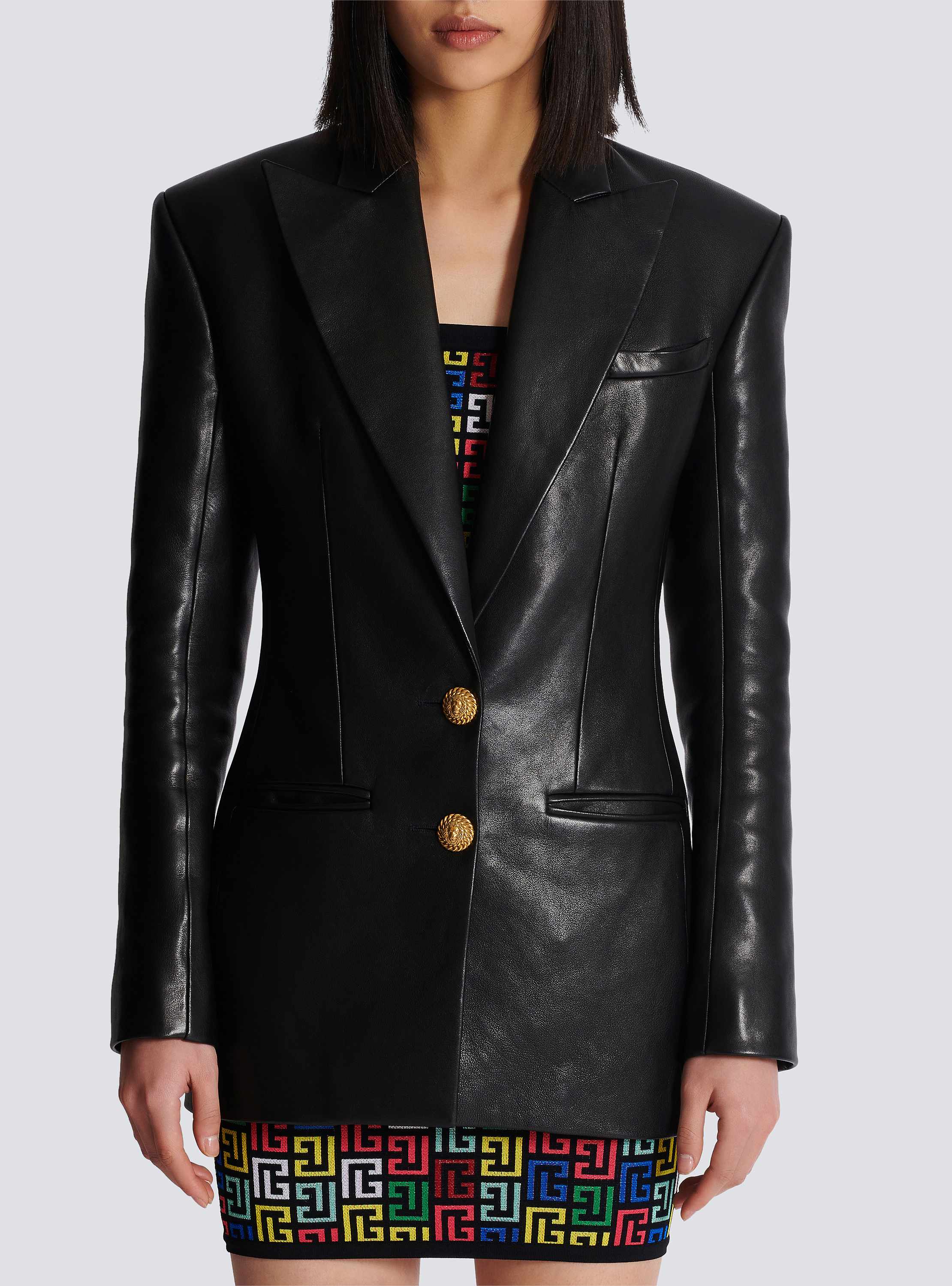 アウターその他 BALMAIN Women Outer FF1SI056 PD19 EAH Black Balmain Jacket - Black - Women | FF1SI056PD19EAH | thebs.com