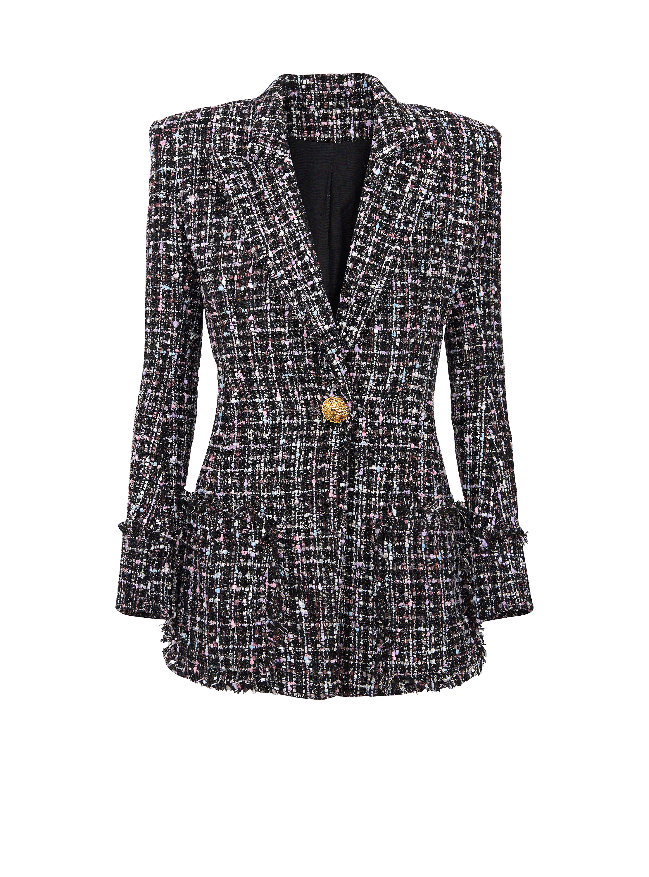 Tweed fitted jacket