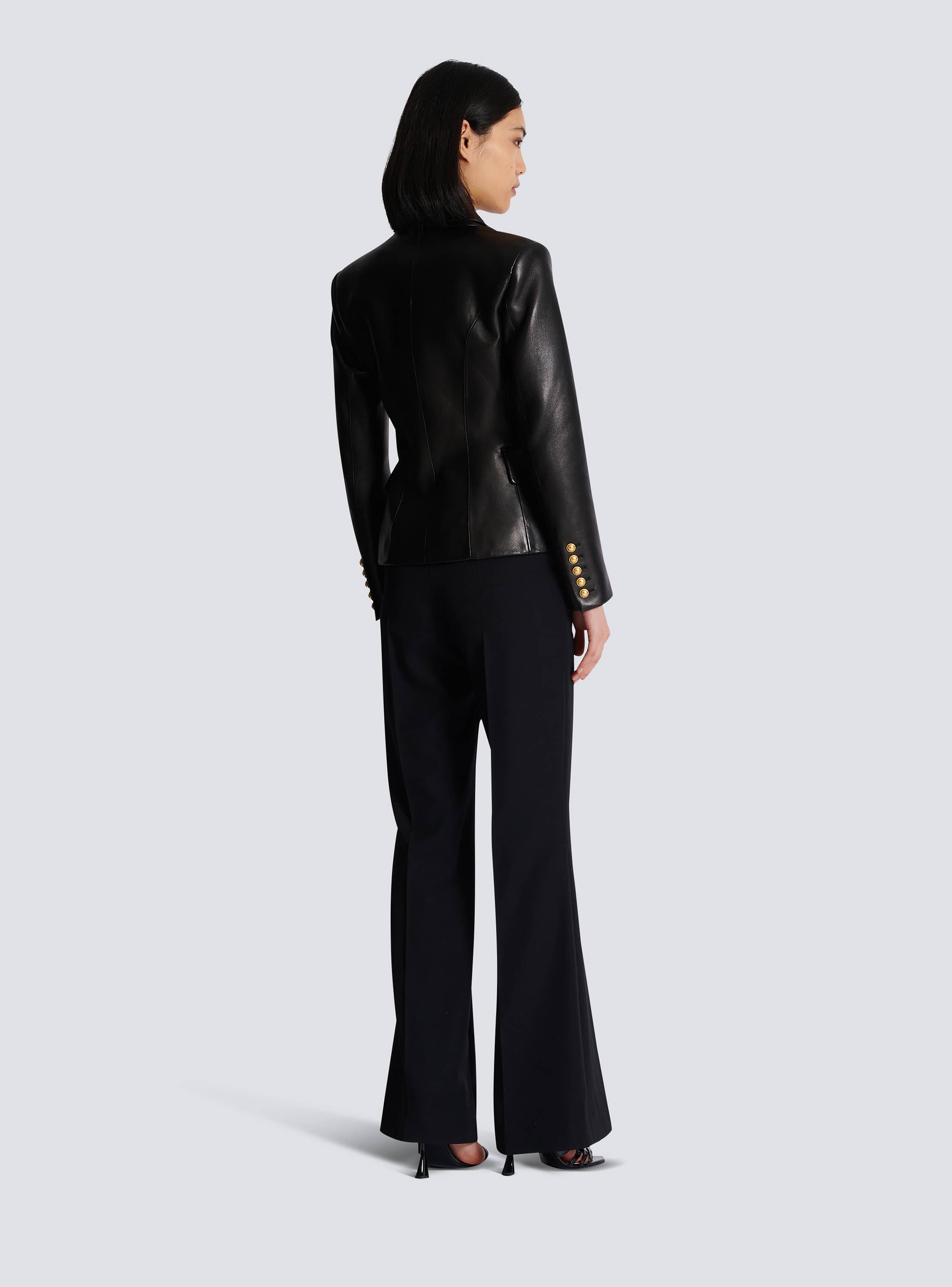 クラシック 6ボタン レザージャケット - Women | BALMAIN