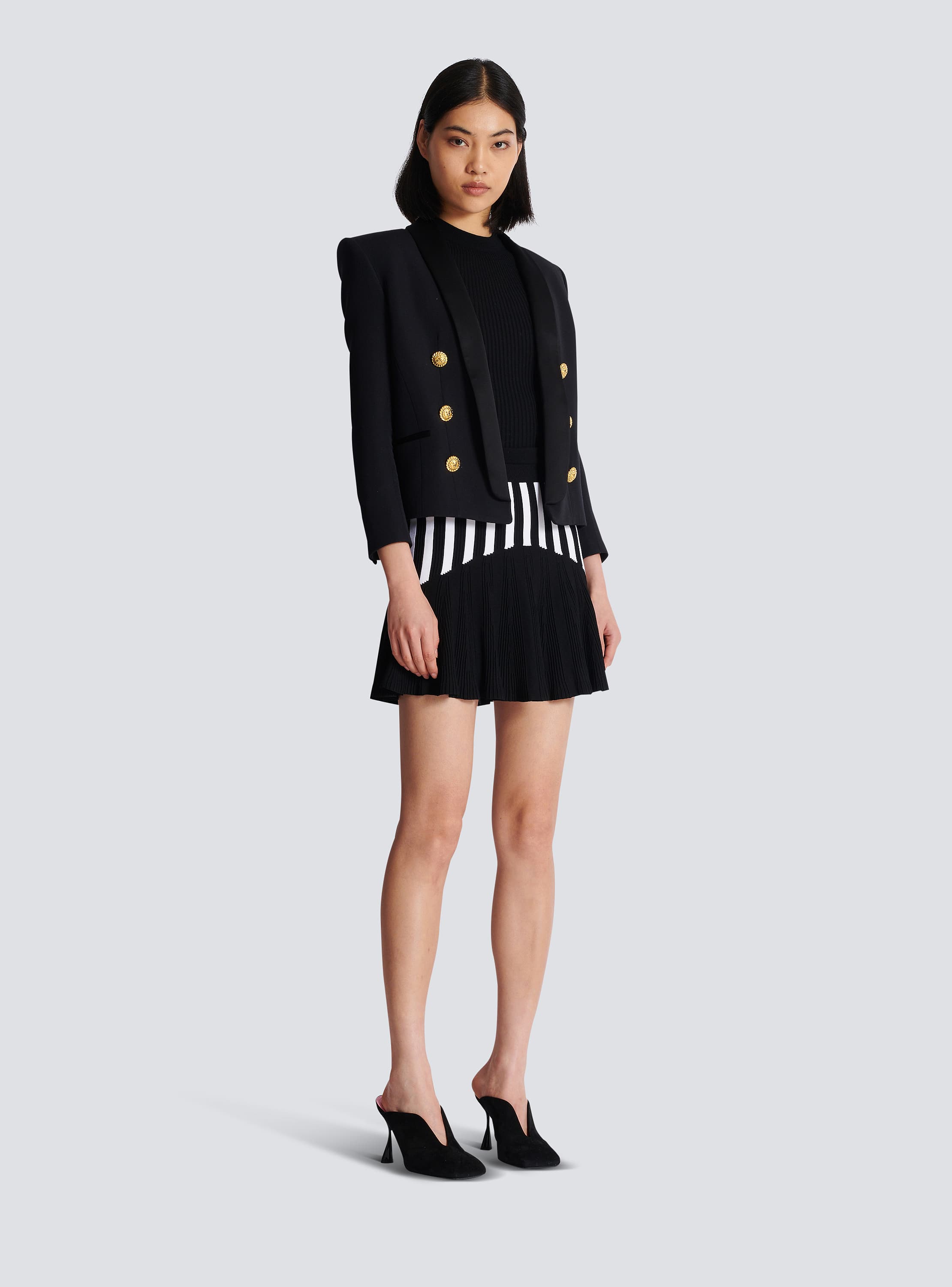 Edge-to-edge 6-button jacket - Women | BALMAIN