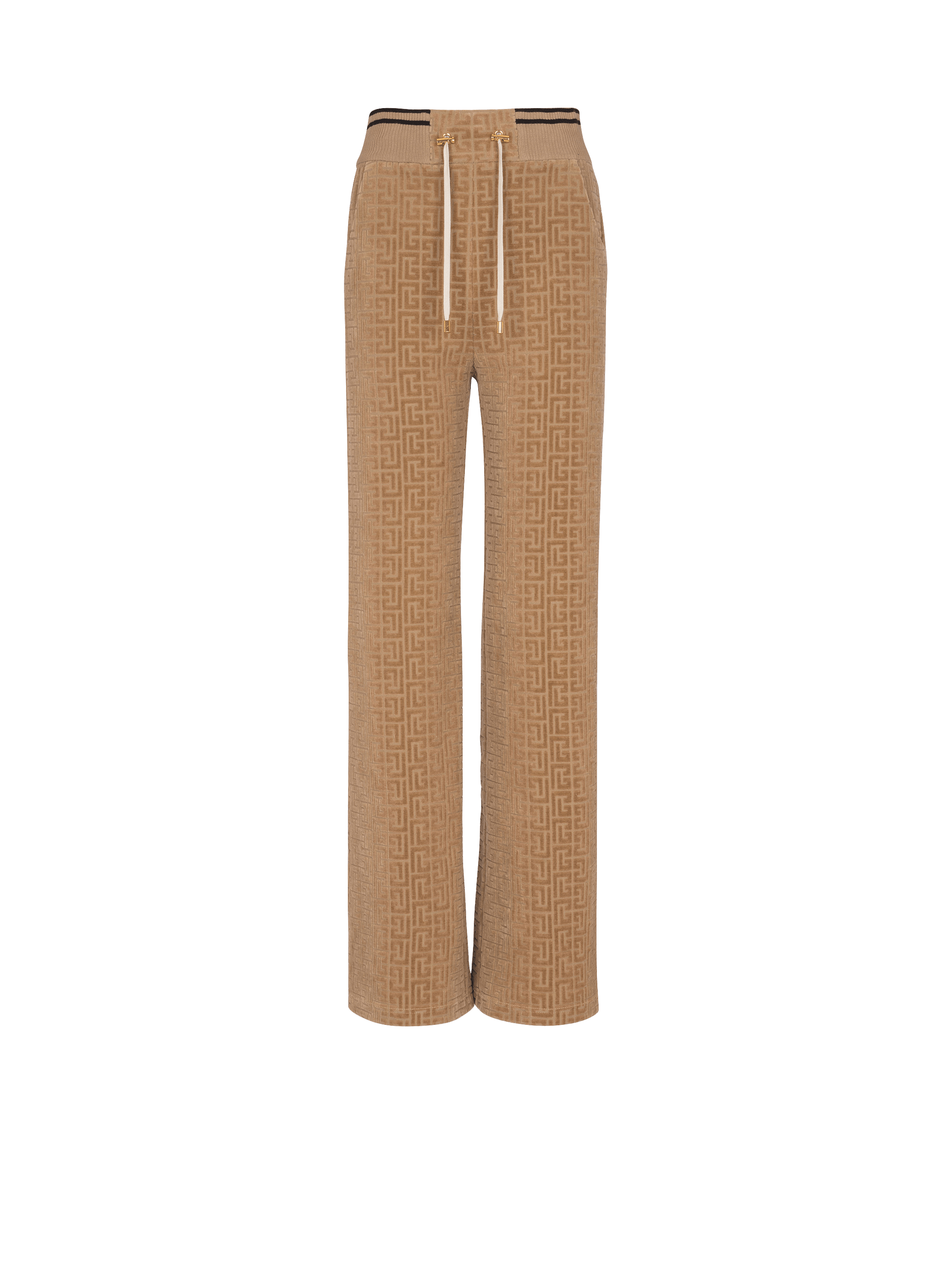 PB Labyrinth velvet joggers