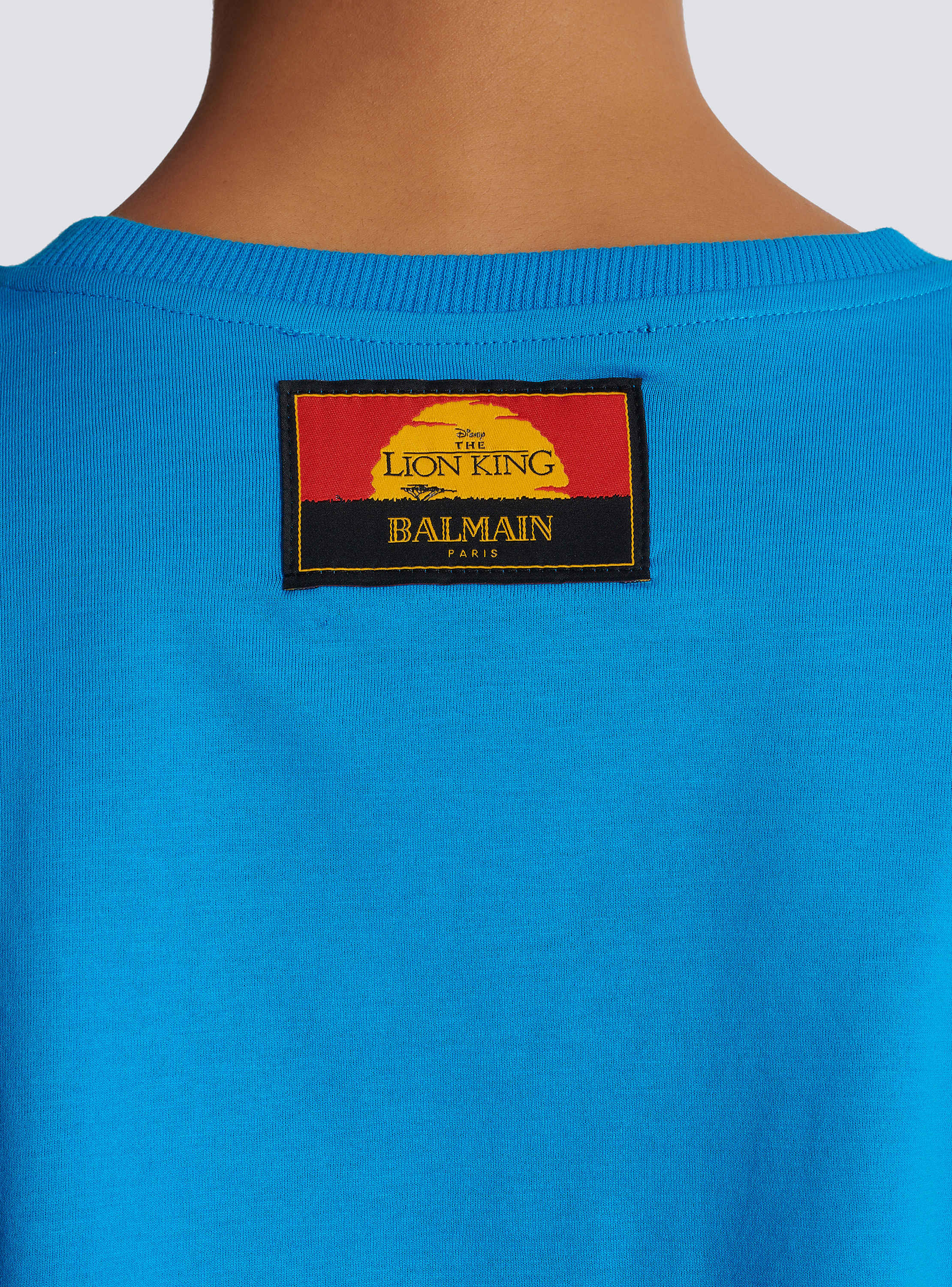 Disney x Balmain: The Lion King - Cropped T-shirt with