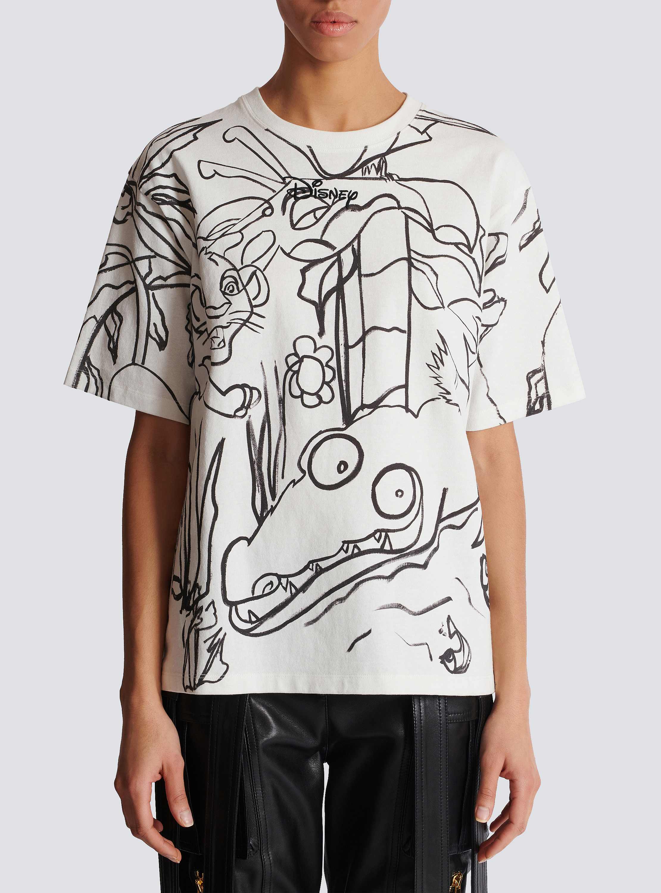 Tシャツ・カットソー BALMAIN FW24 \"The Lion King\" t-shirt (DFAEG110GD90 AAA) 24370583_54332358_600.jpg