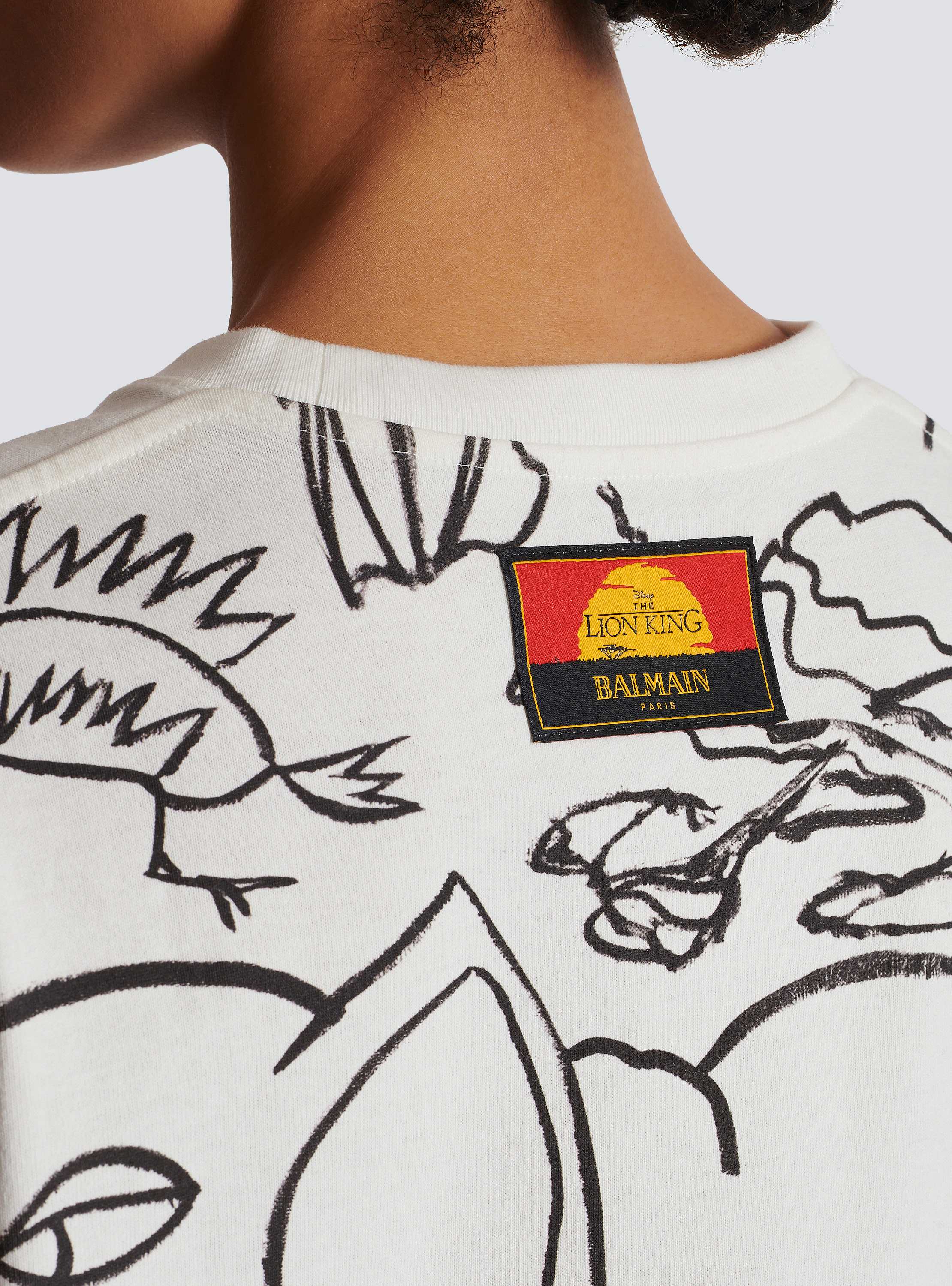 Disney x Balmain: The Lion King - Relaxed T-shirt with