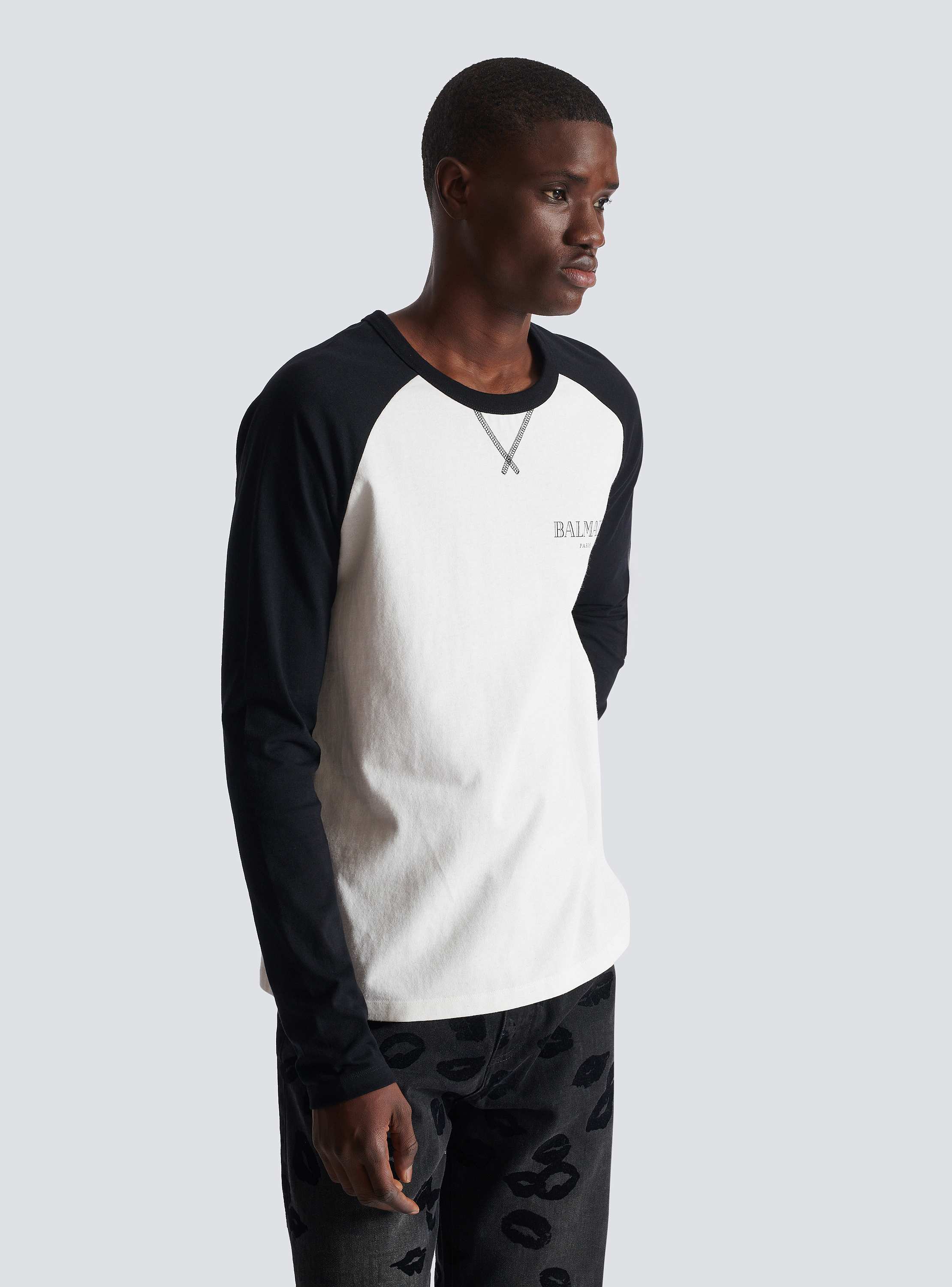 リッププリント Tシャツ - Men | BALMAIN