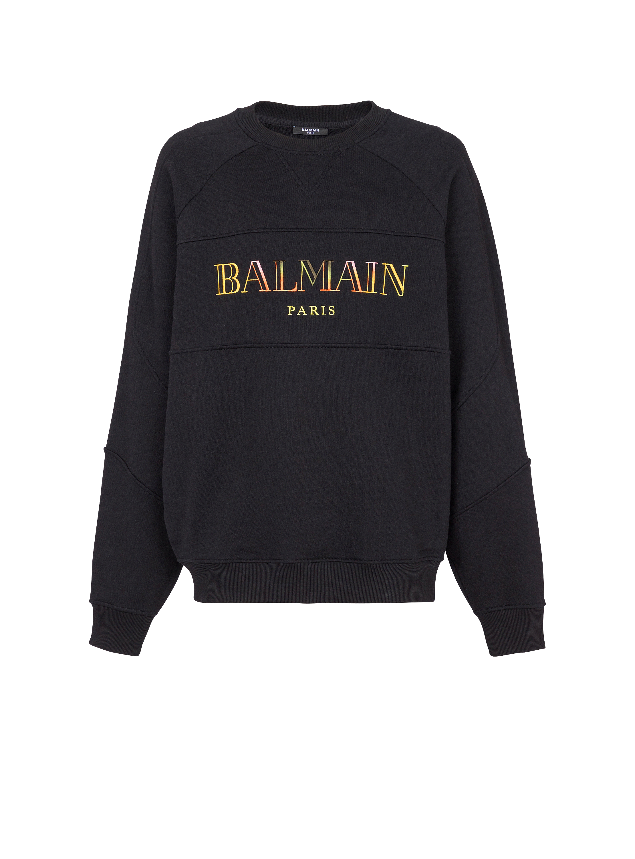 Weites besticktes Balmain Vintage Sweatshirt