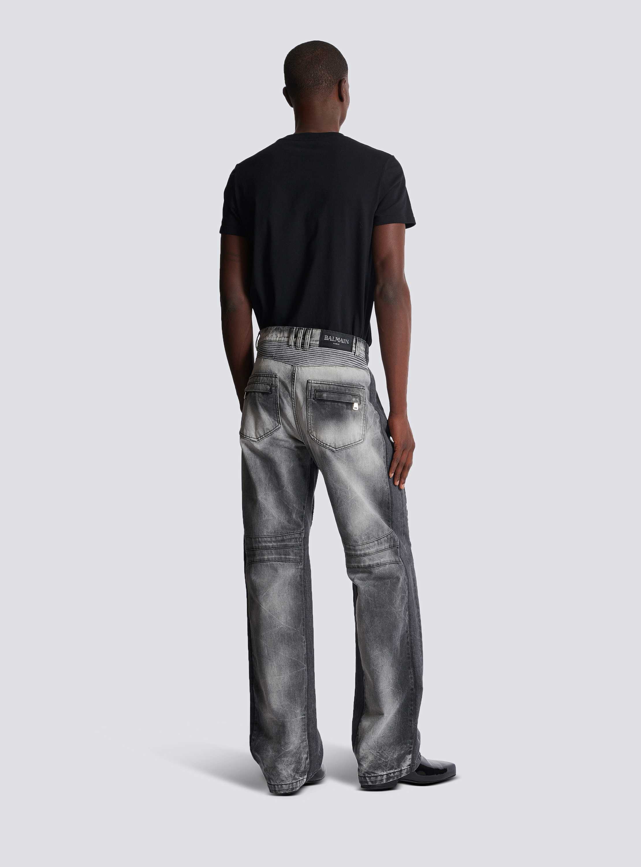 ルーズフィット デニム バイカージーンズ - Men | BALMAIN