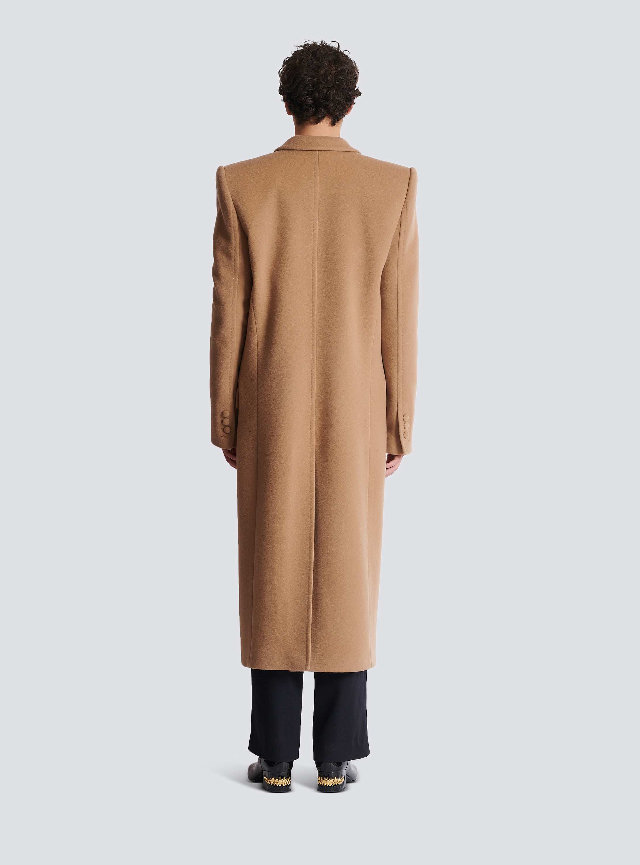 爆売り！ ウール＆カシミヤ ロングコート - Men | BALMAIN ジャケット・アウター