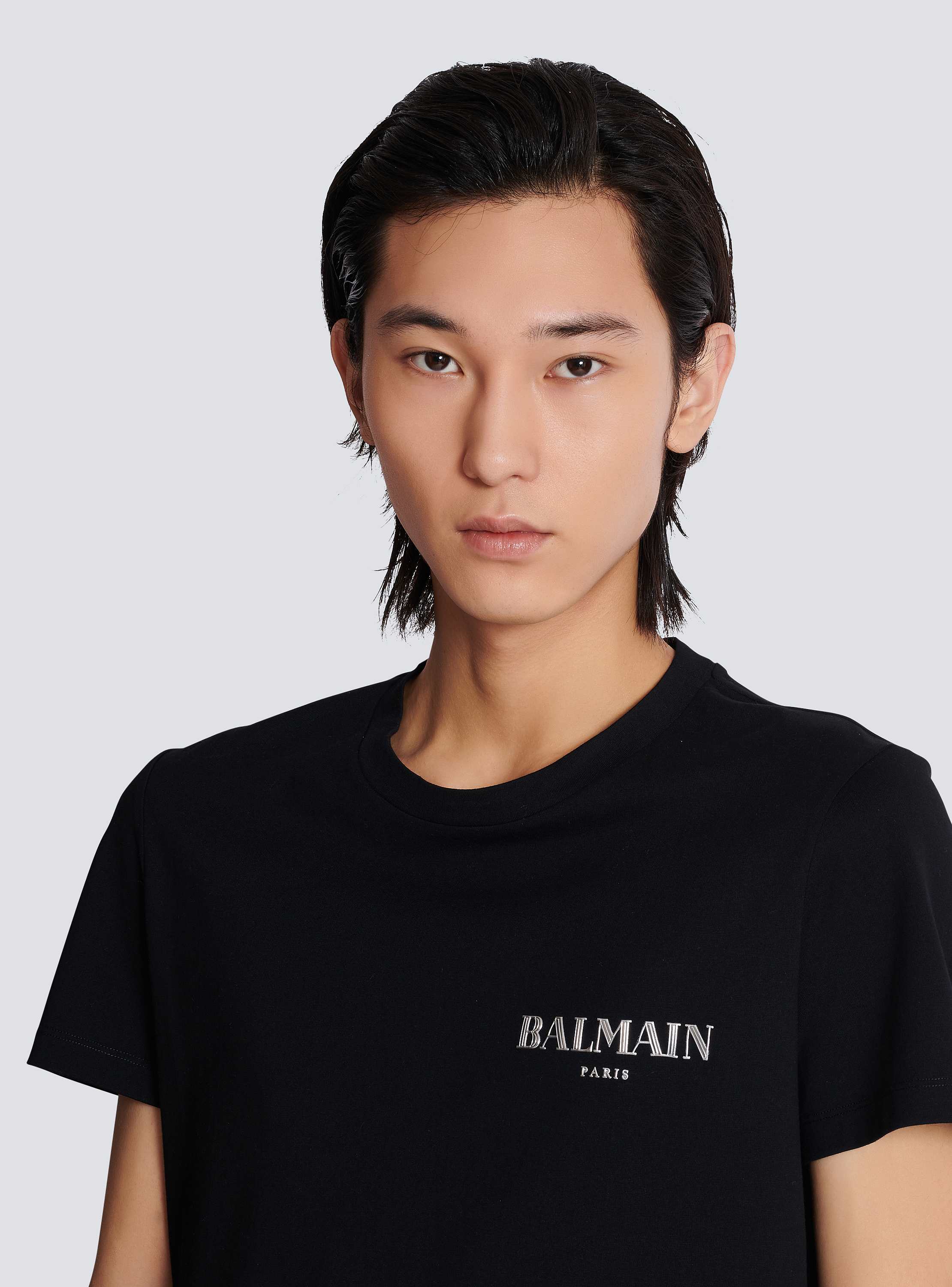 日本全国送料無料商品 特集 Vintage Balmain short-sleeved T-shirt black - Men | BALMAIN Tシャツ(半袖+袖なし)