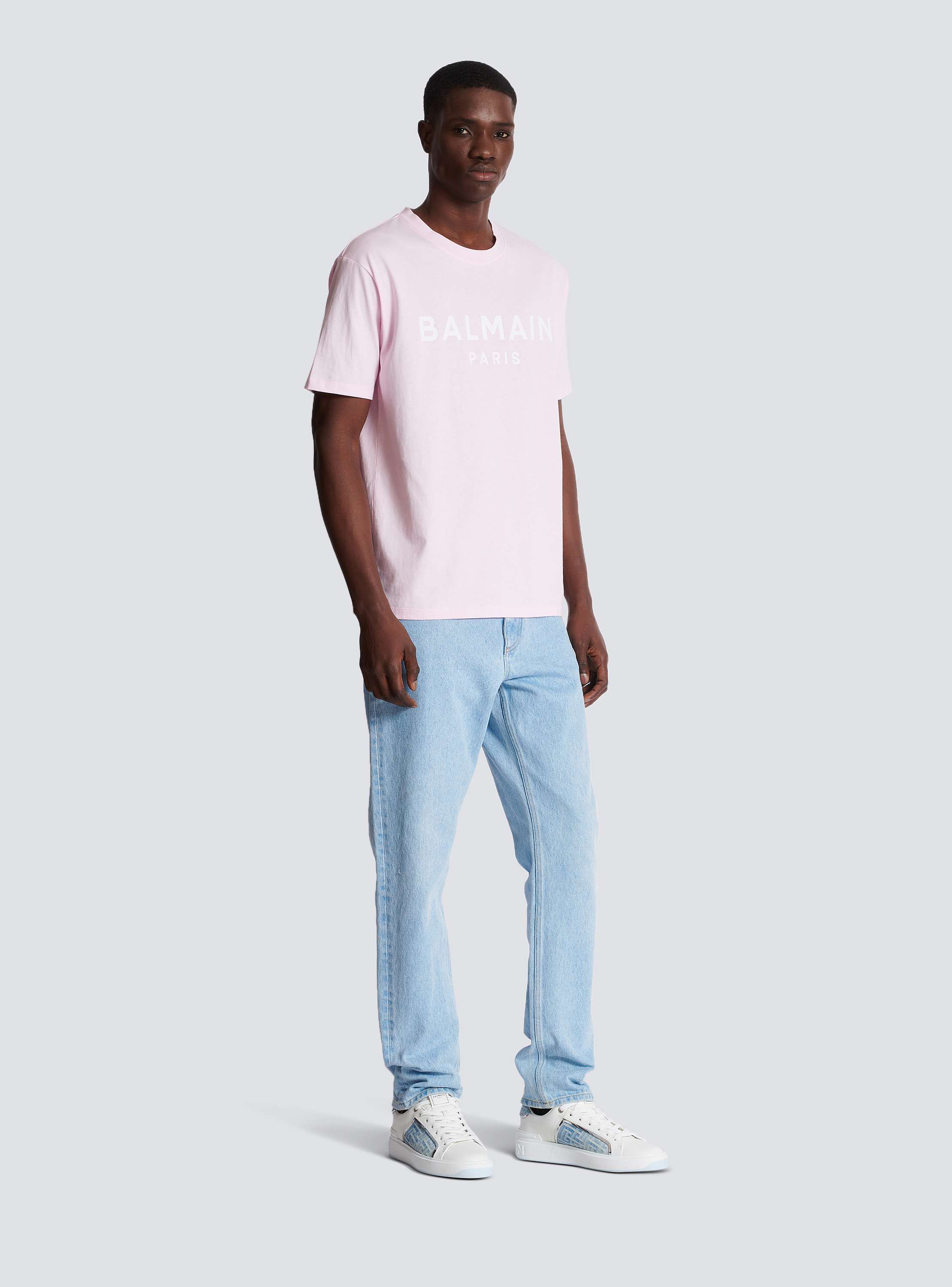 Balmain Parisプリント 半袖Tシャツ - Men | BALMAIN Balmain Parisプリント 半袖Tシャツ - Men | BALMAIN