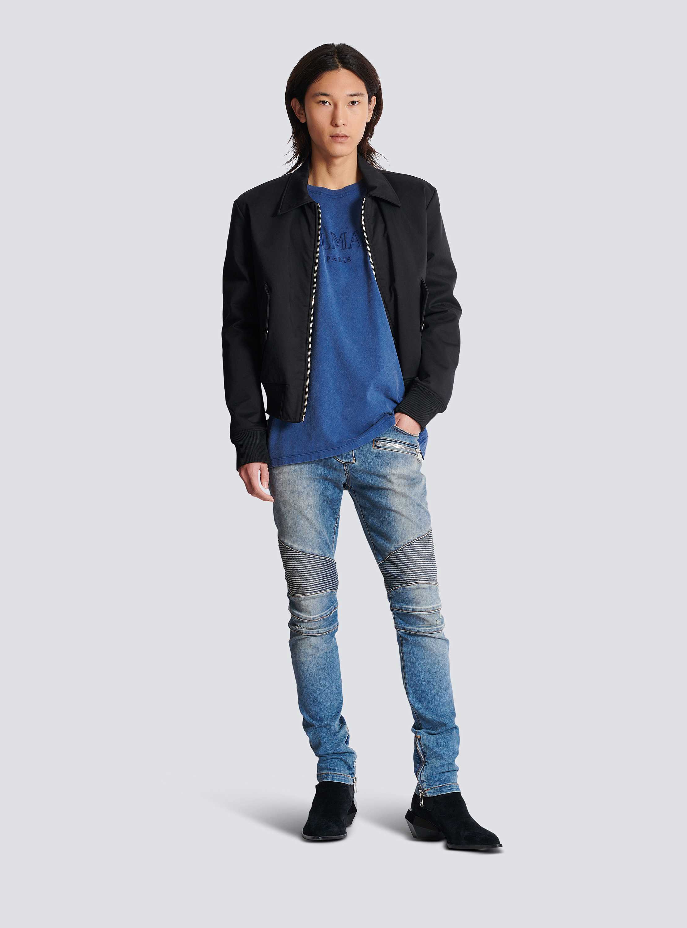 BALMAIN - 90sヴィンテージ BALMAIN カシミヤ混 ニット トラック