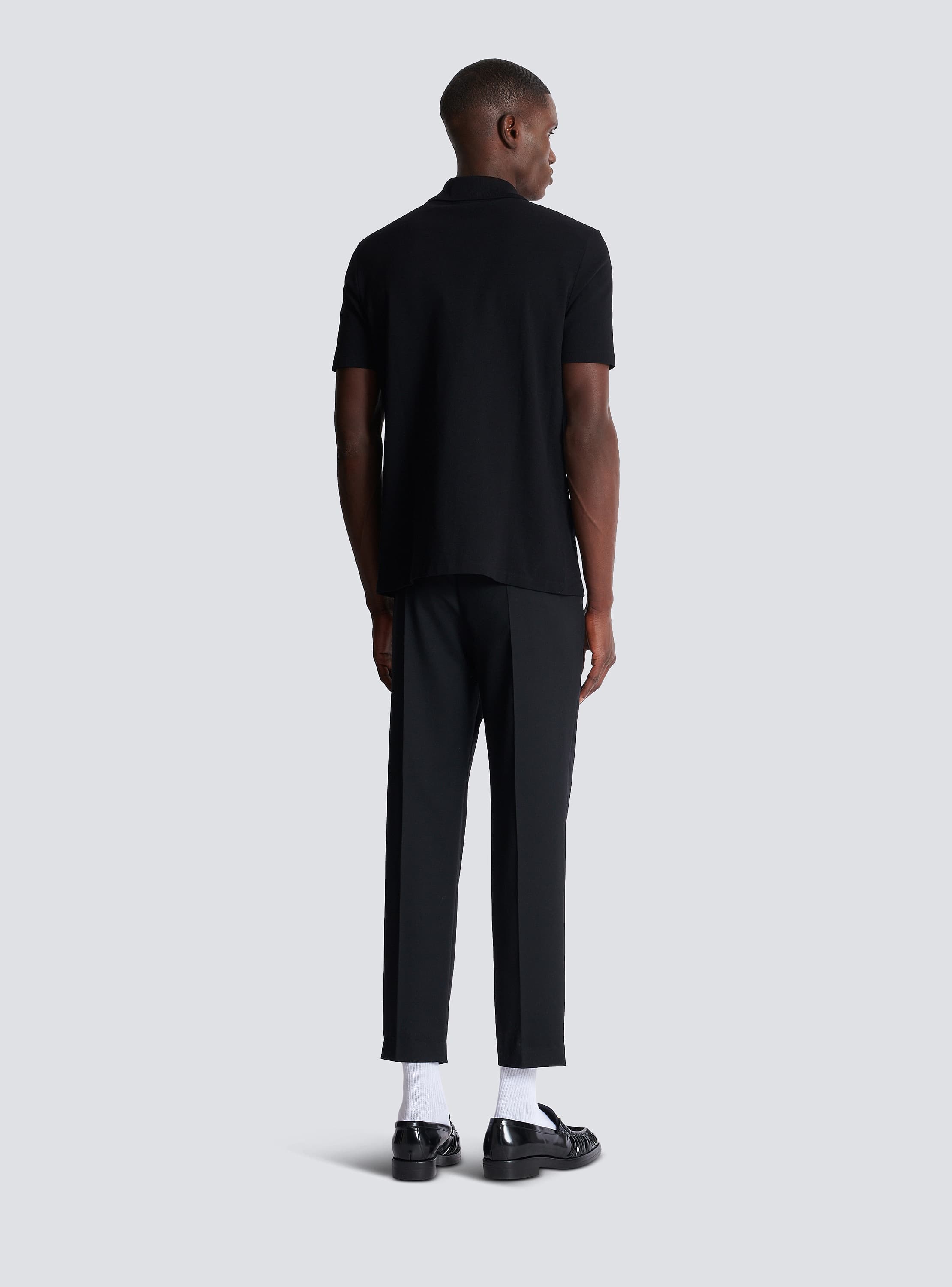 Tシャツ・カットソー BALMAIN Men T-shirt Black DH1GC028BC78 EAB 3615885449027-1.jpg?v=1724189858