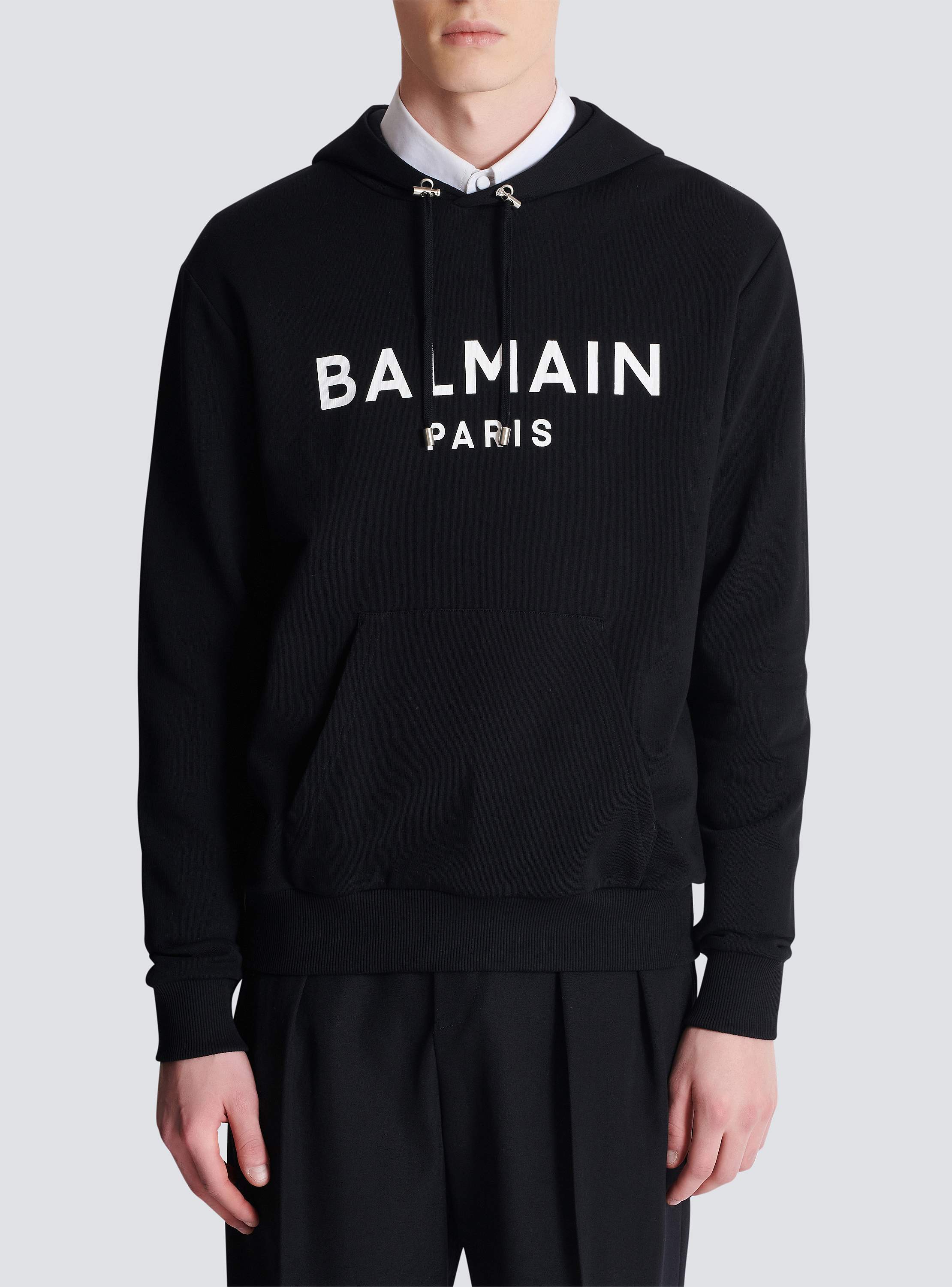 Balmain Paris プリント フーディー - Men | BALMAIN