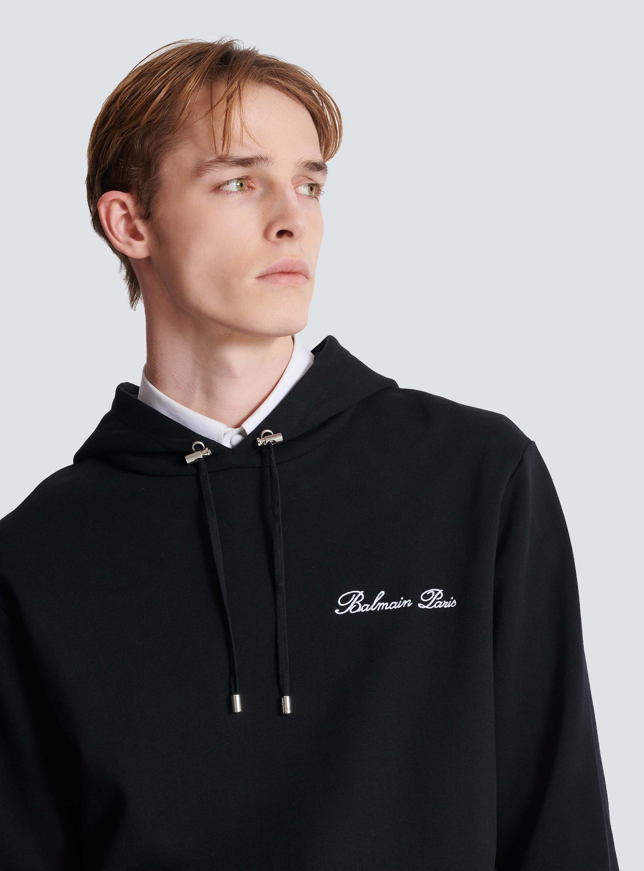 Balmain Signature hoodie - Men | BALMAIN