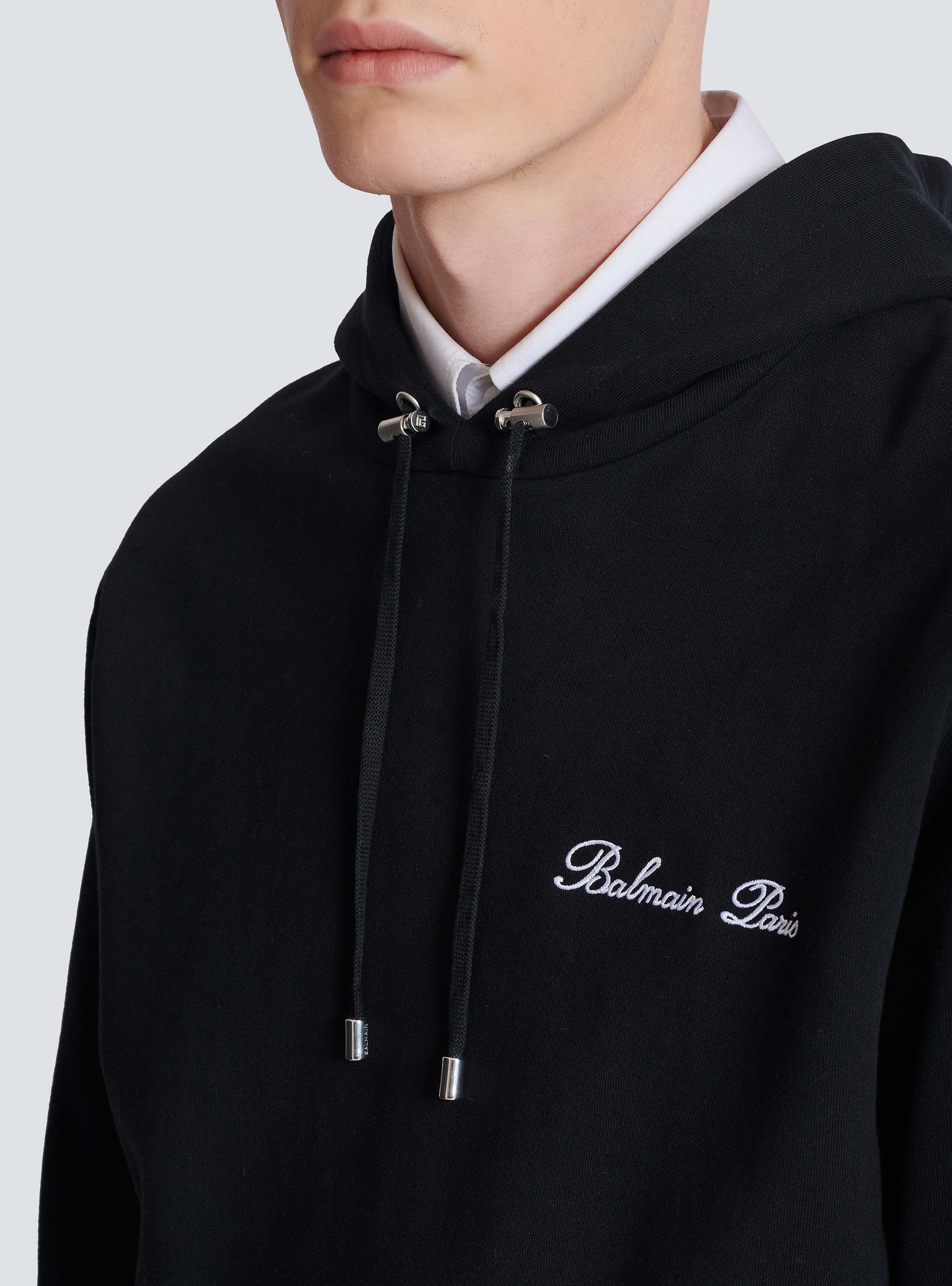 スウェット・トレーナー BALMAIN 'Balmain Signature' hoodie Balmain Signature hoodie - Men | BALMAIN